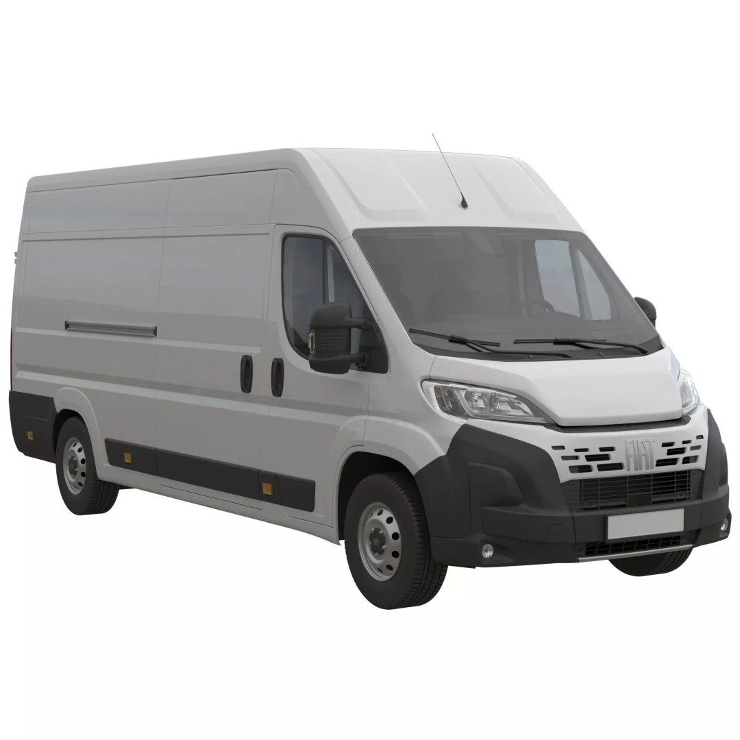 2024 FIAT DUCATO L4H2 3D Model – Detailed Interior, FBX, OBJ - View 2
