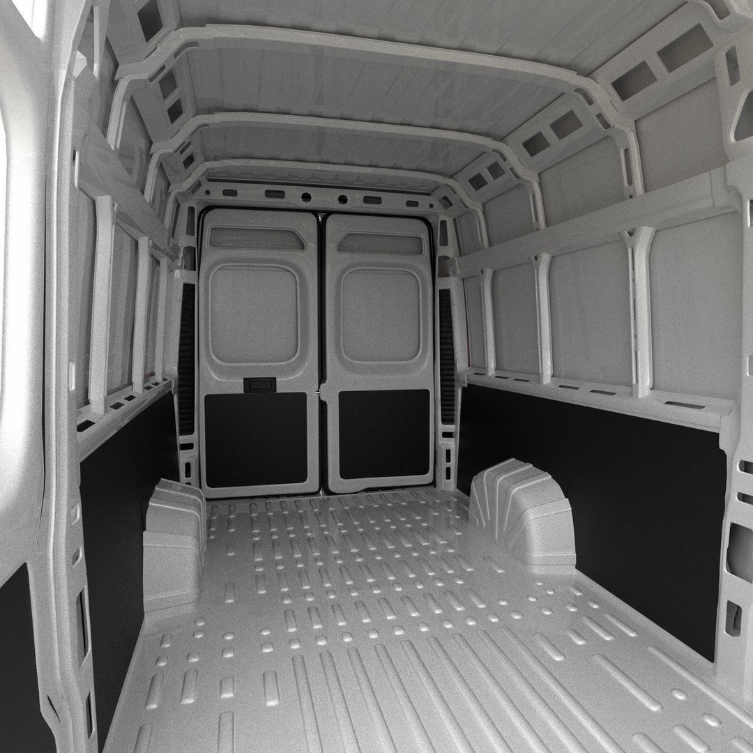 2024 FIAT DUCATO L4H2 3D Model – Detailed Interior, FBX, OBJ - View 24