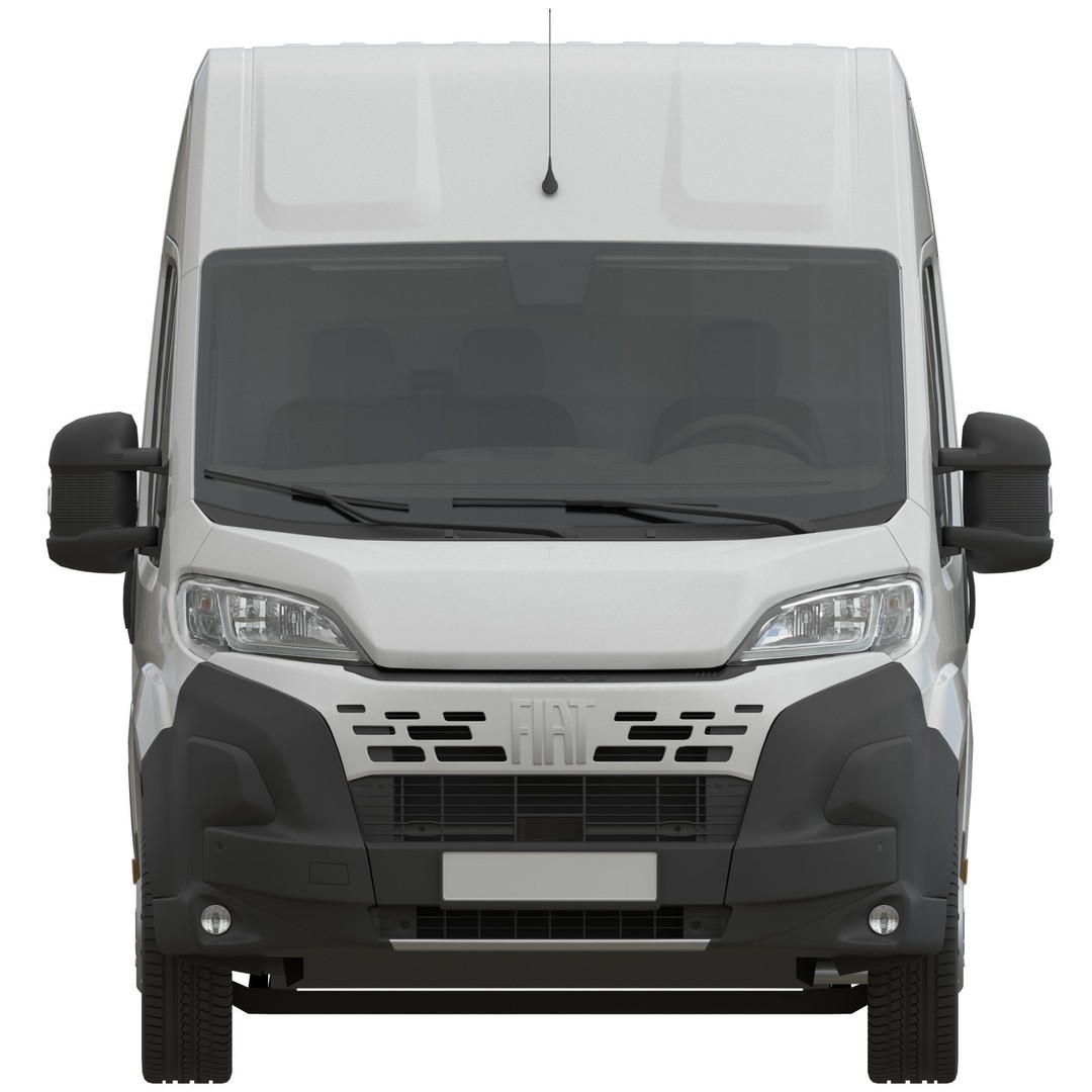 2024 FIAT DUCATO L4H2 3D Model – Detailed Interior, FBX, OBJ - View 9