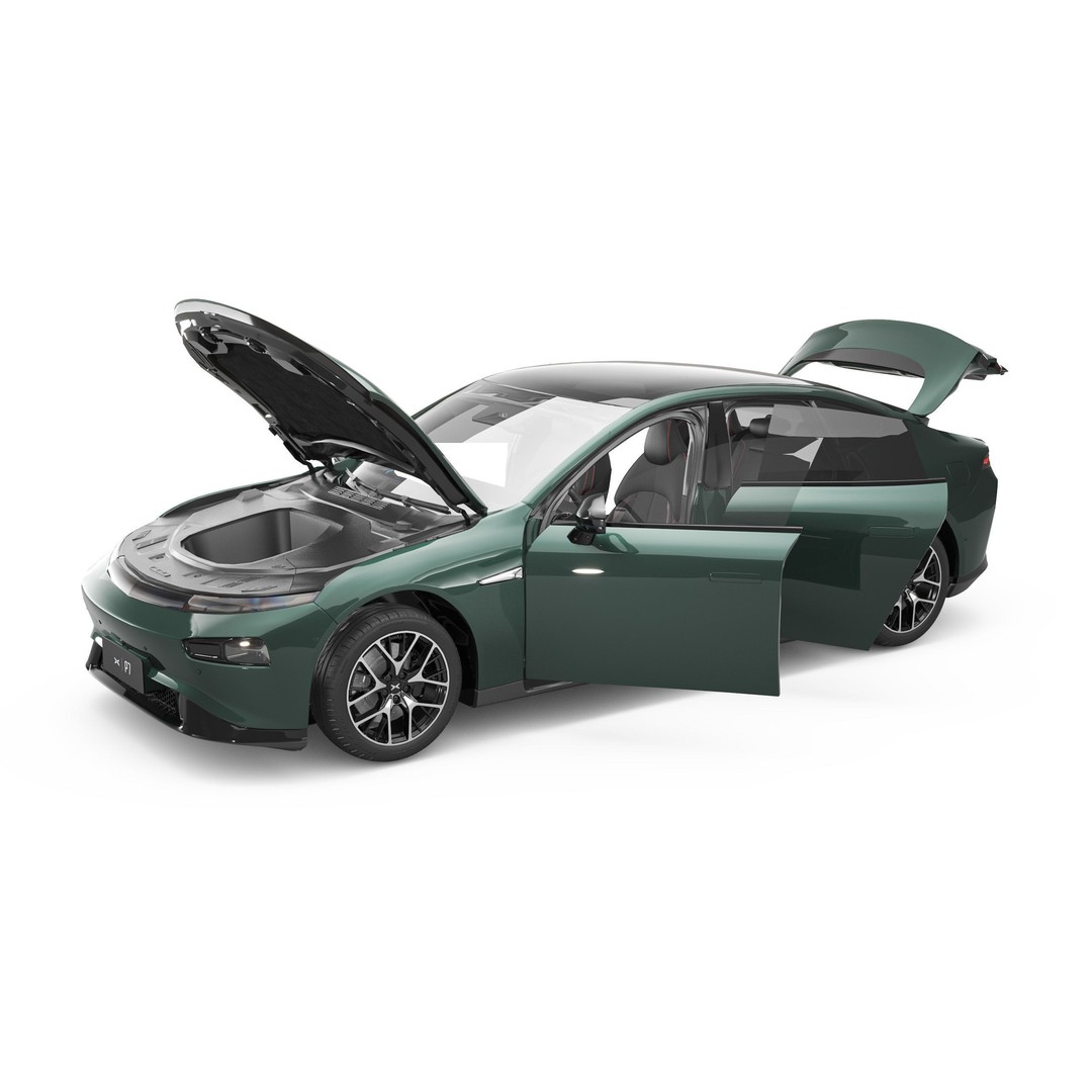 2024 Xpeng P7 3D Model – Luxury Sedan with Rigged Interior, FBX, Blender - View 11