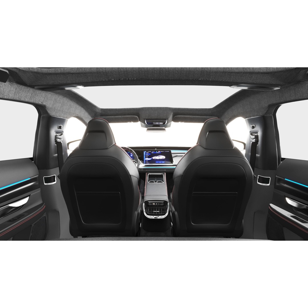 2024 Xpeng P7 3D Model – Luxury Sedan with Rigged Interior, FBX, Blender - View 17