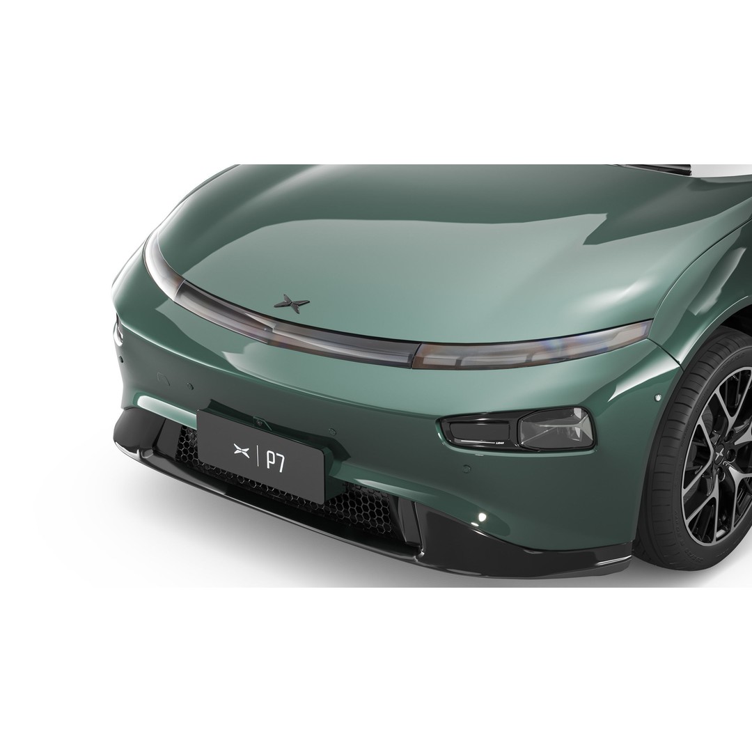 2024 Xpeng P7 3D Model – Luxury Sedan with Rigged Interior, FBX, Blender - View 4