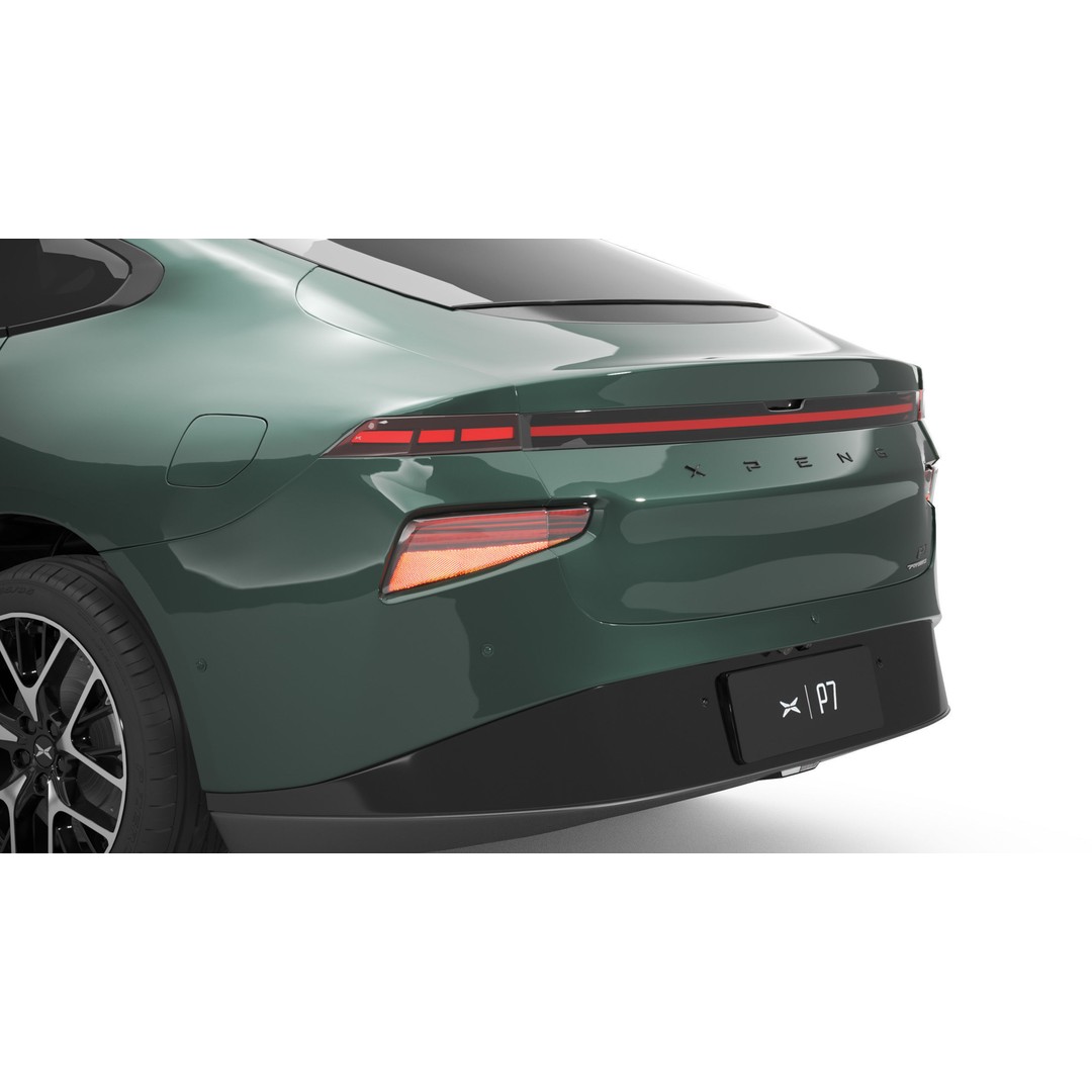 2024 Xpeng P7 3D Model – Luxury Sedan with Rigged Interior, FBX, Blender - View 5