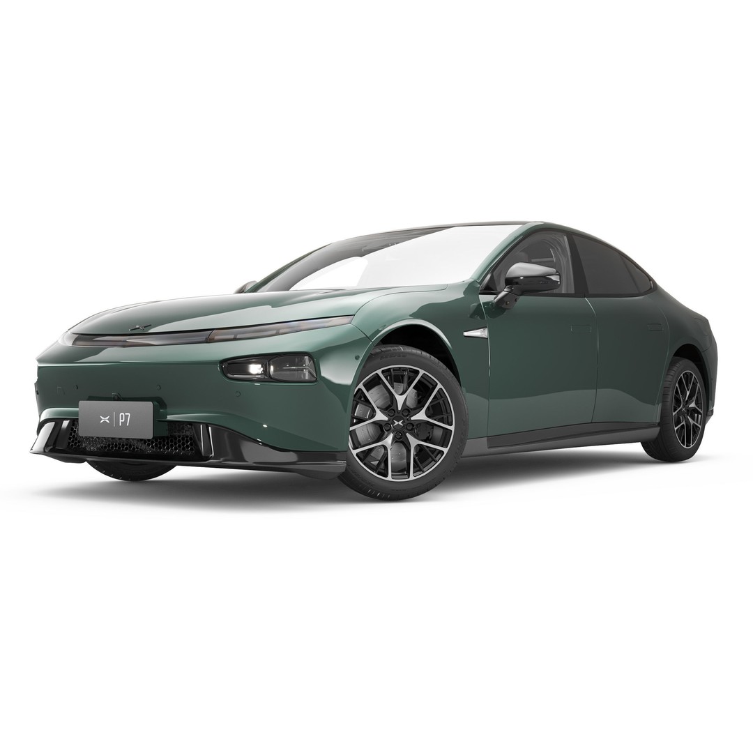 2024 Xpeng P7 3D Model – Luxury Sedan with Rigged Interior, FBX, Blender - View 6