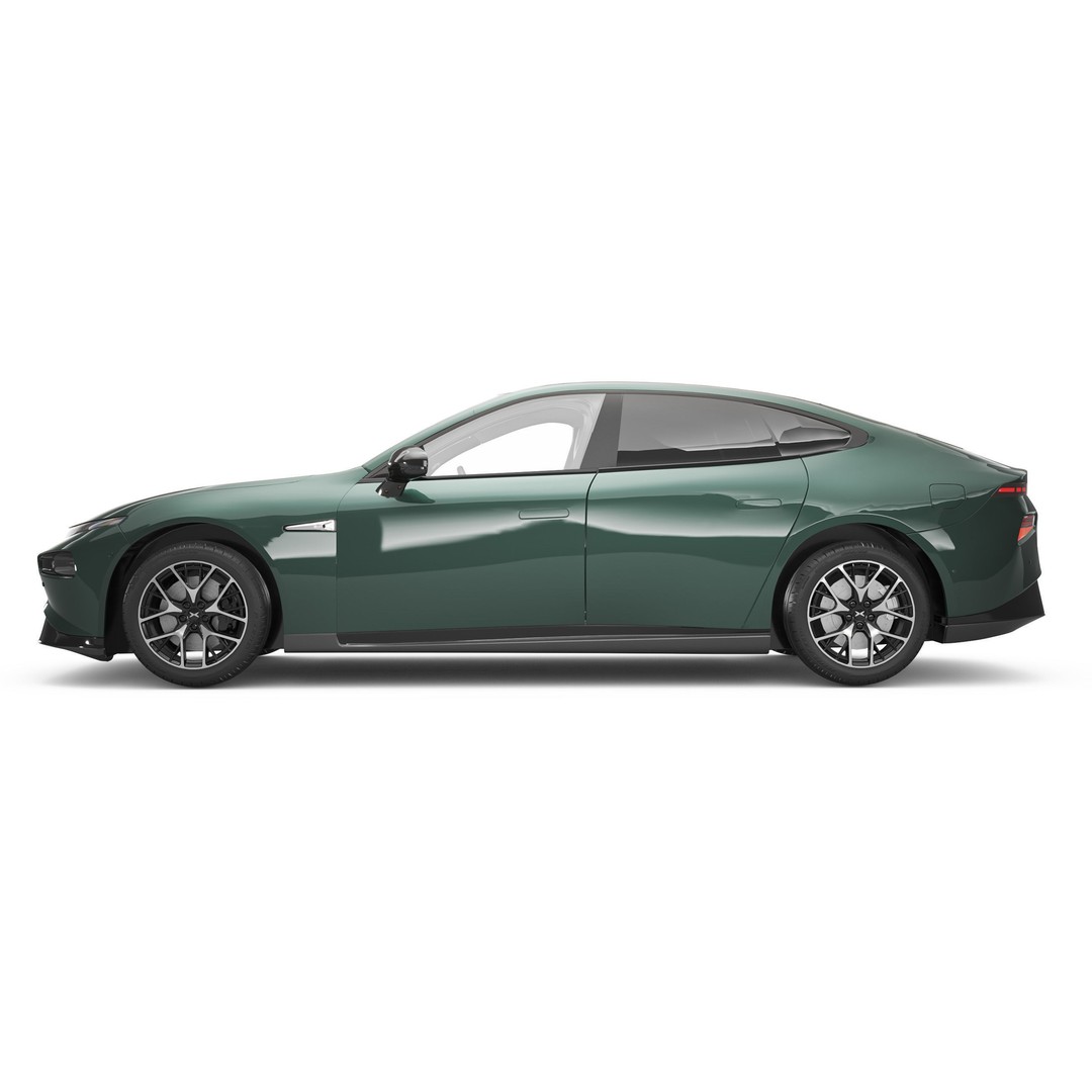 2024 Xpeng P7 3D Model – Luxury Sedan with Rigged Interior, FBX, Blender - View 8