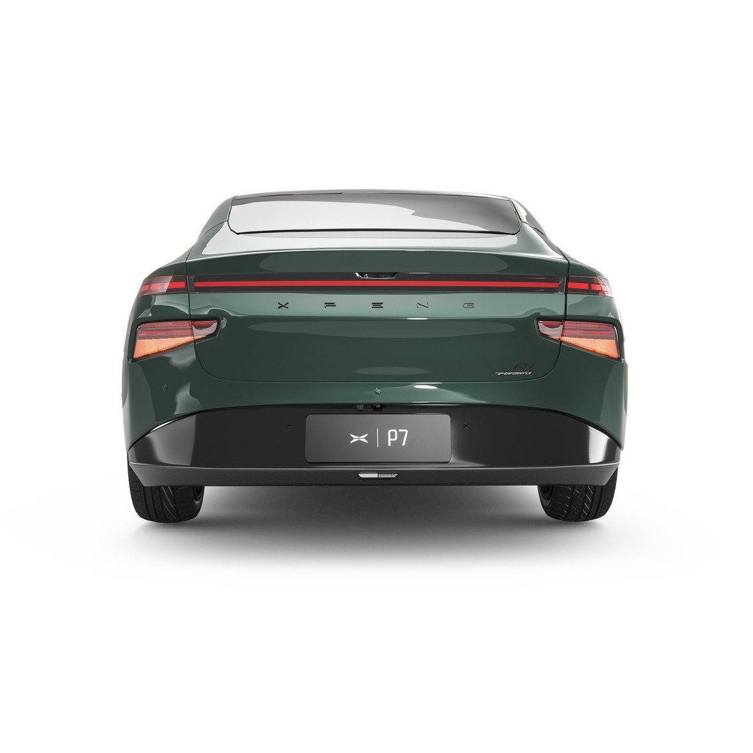 2024 Xpeng P7 3D Model – Luxury Sedan with Rigged Interior, FBX, Blender - View 9