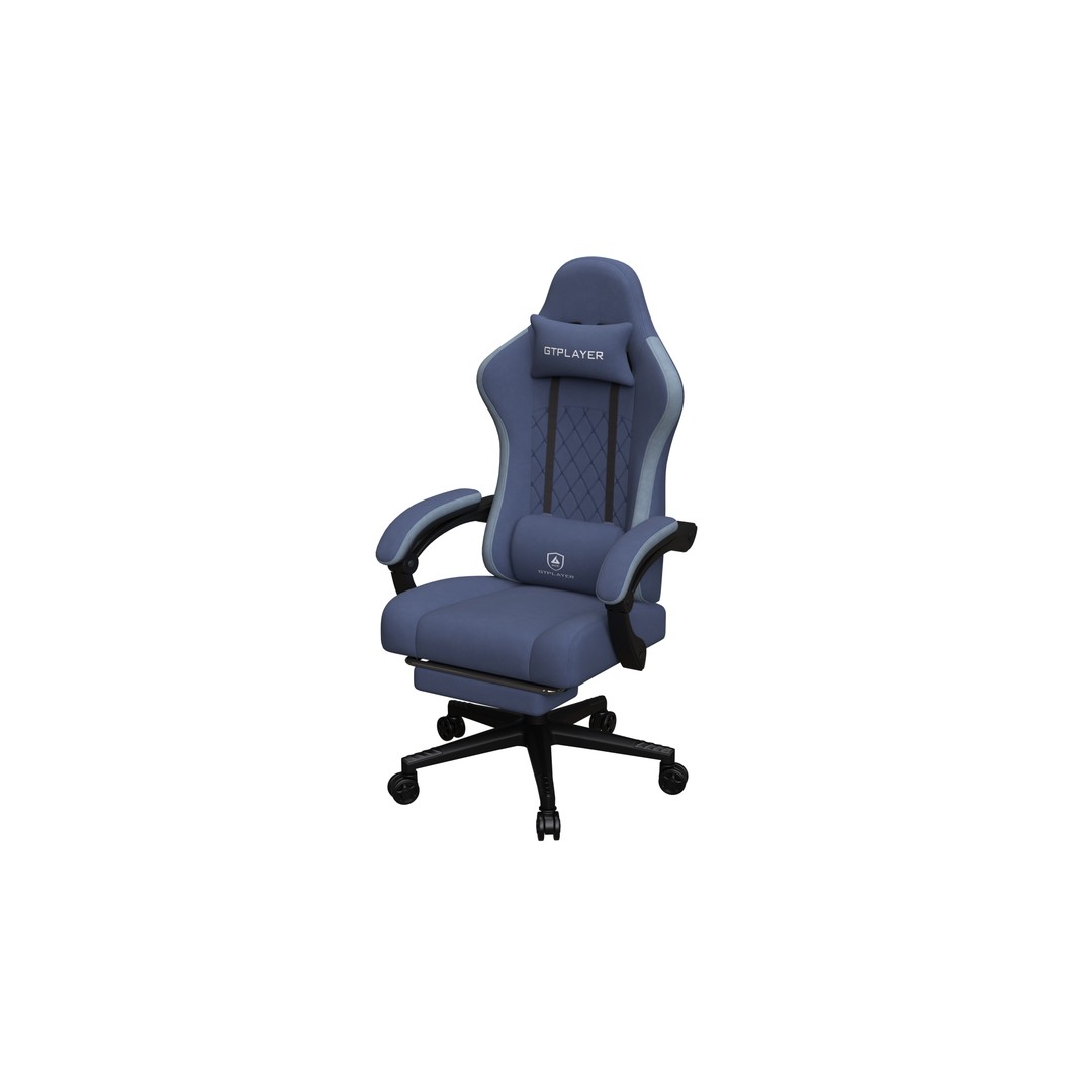 Modern Gaming Chair 3D Model – High Quality PBR Game Asset, FBX - View 3