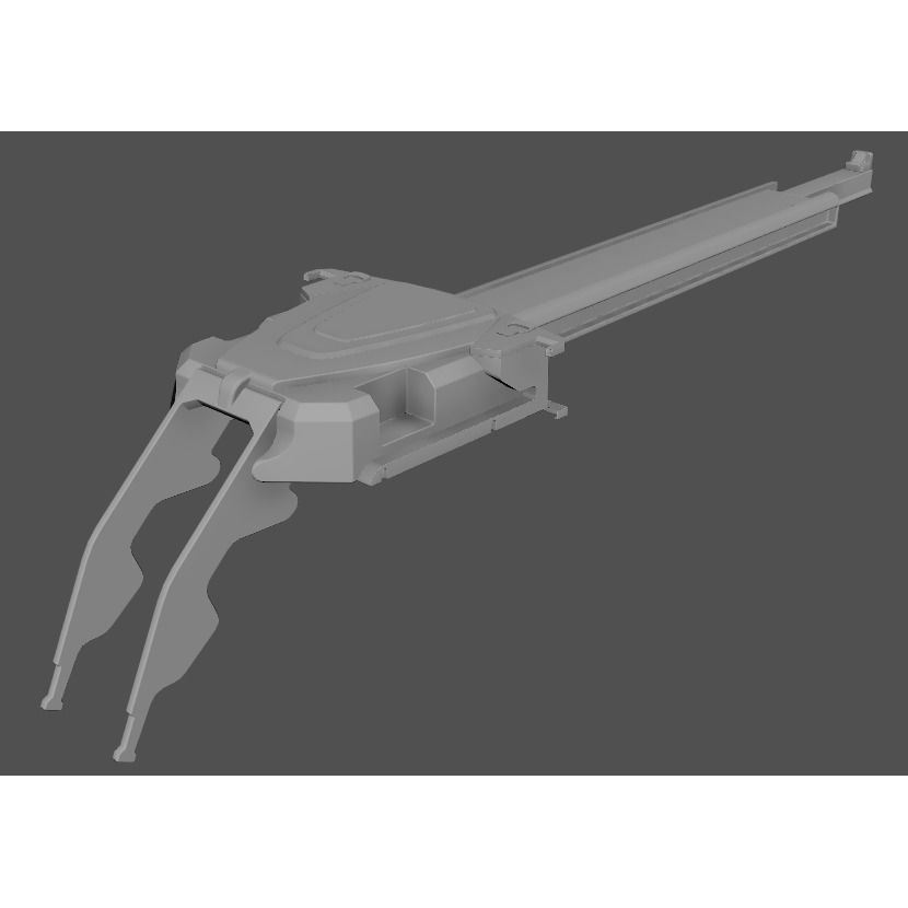 Stryker Power Pro XT 3D Model – Low Poly Game Asset, FBX - View 11