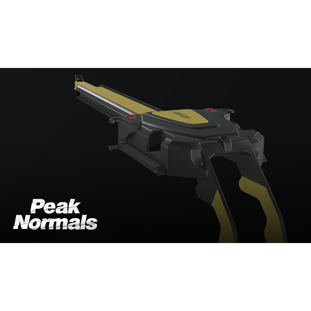 Stryker Power Pro XT 3D Model – Low Poly Game Asset, FBX - View 6