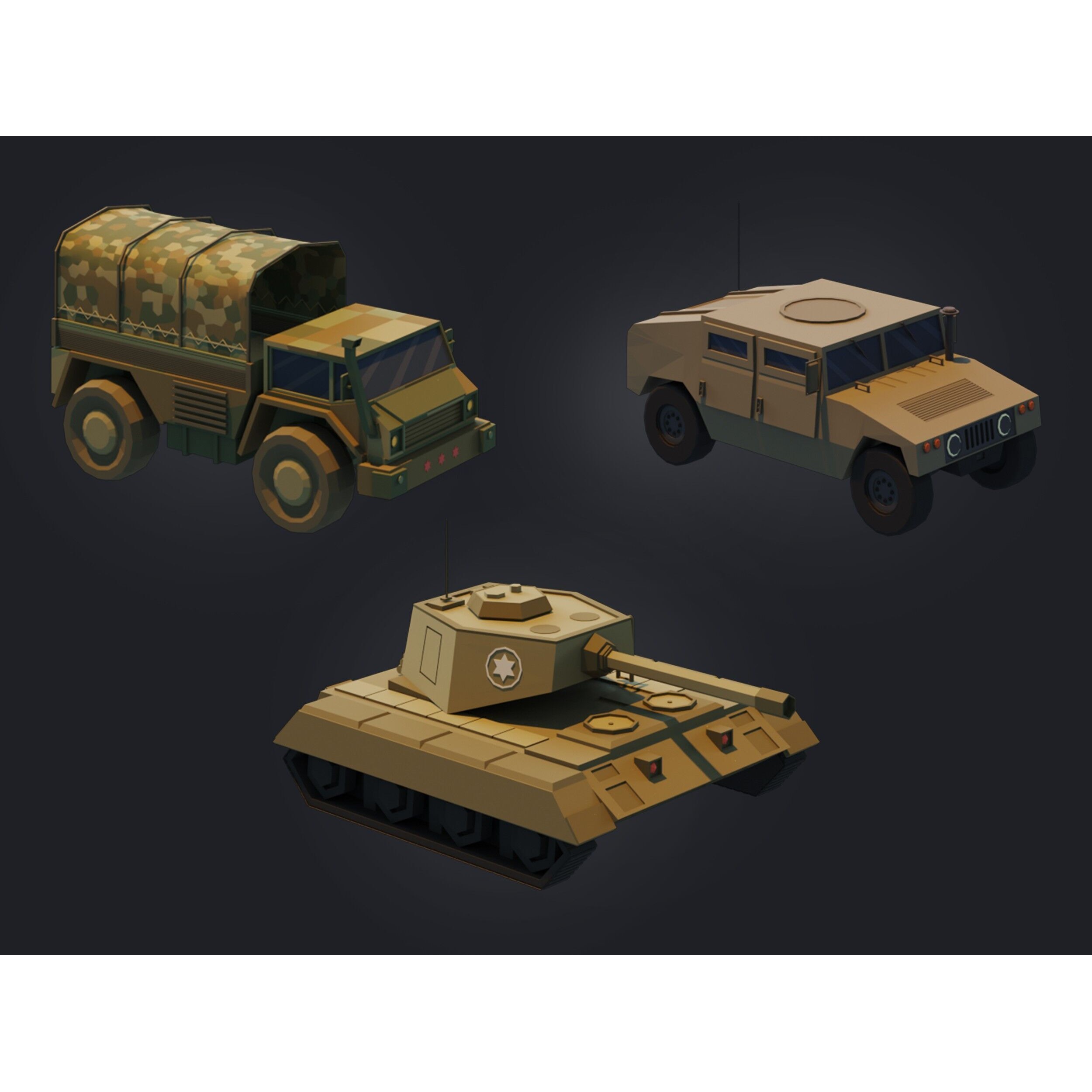 Ultimate City Builder Pack - Low-Poly Game-Ready 3D Model - View 16