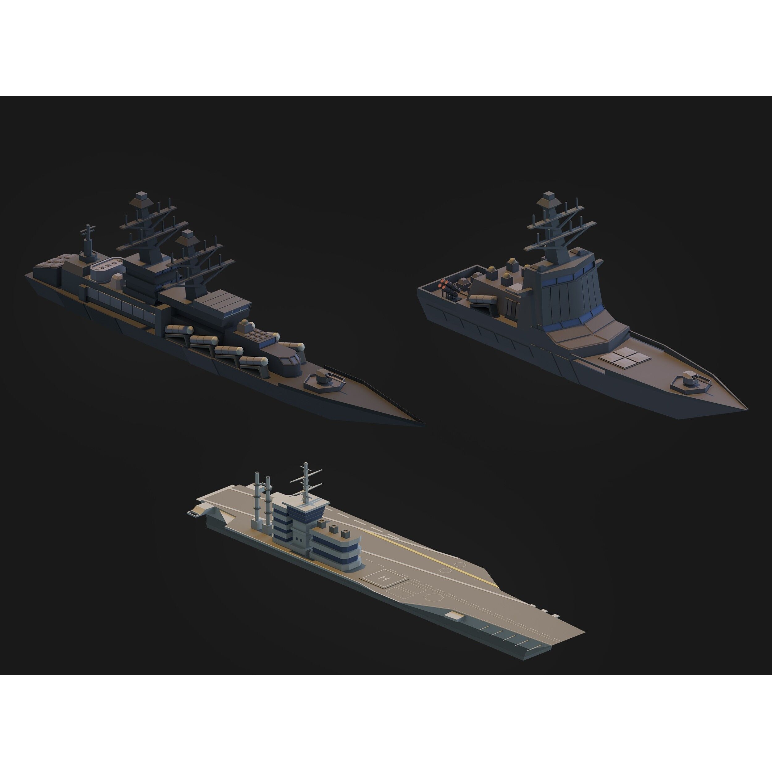 Ultimate City Builder Pack - Low-Poly Game-Ready 3D Model - View 40