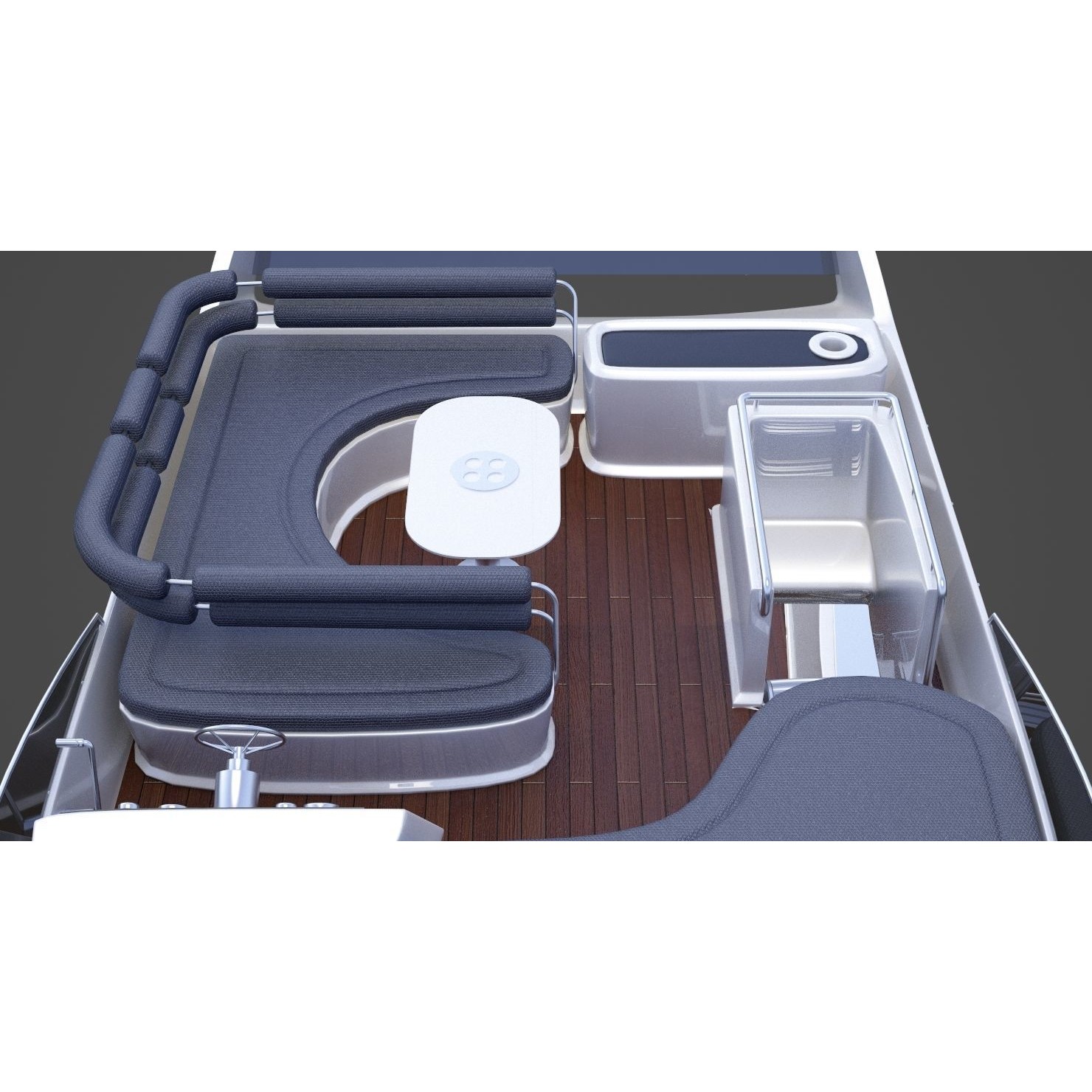 Photorealistic Yacht - Ready-to-Render 3D Model - View 15