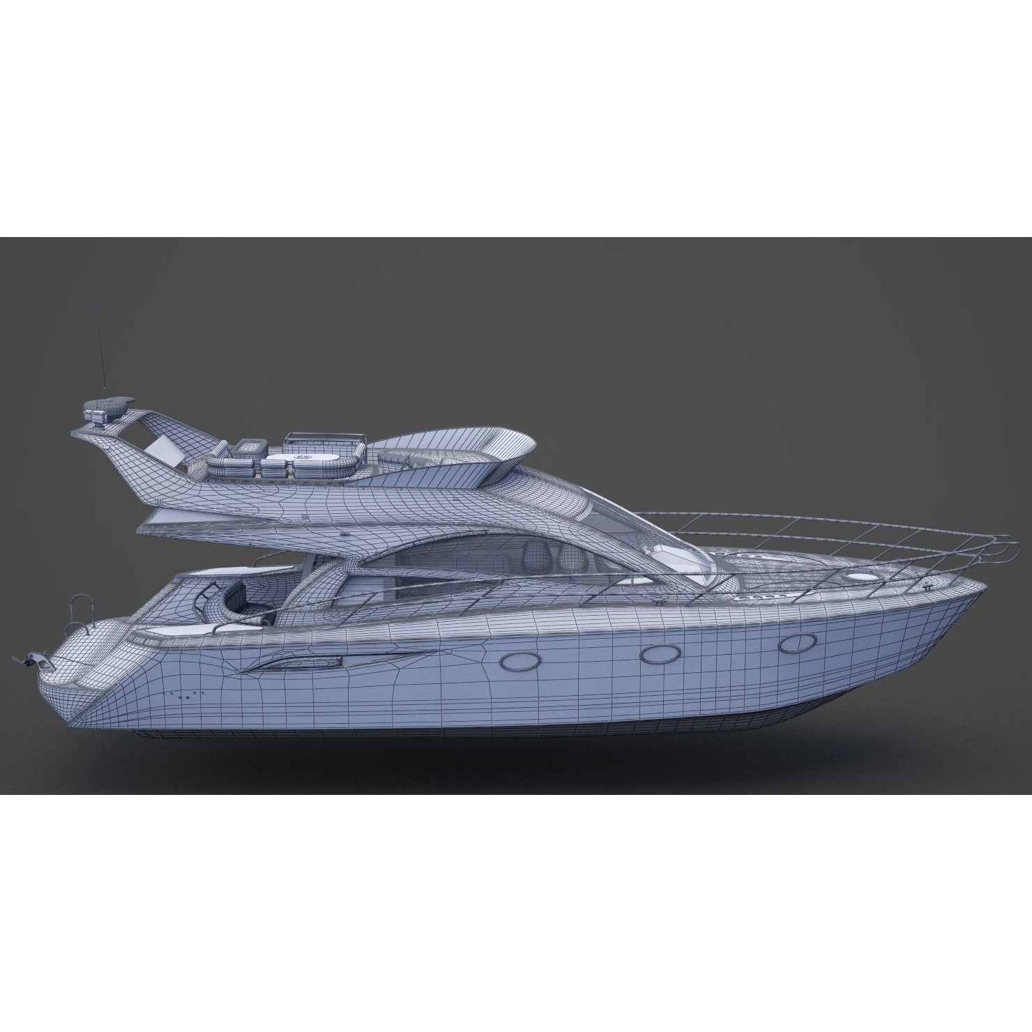 Photorealistic Yacht - Ready-to-Render 3D Model - View 25
