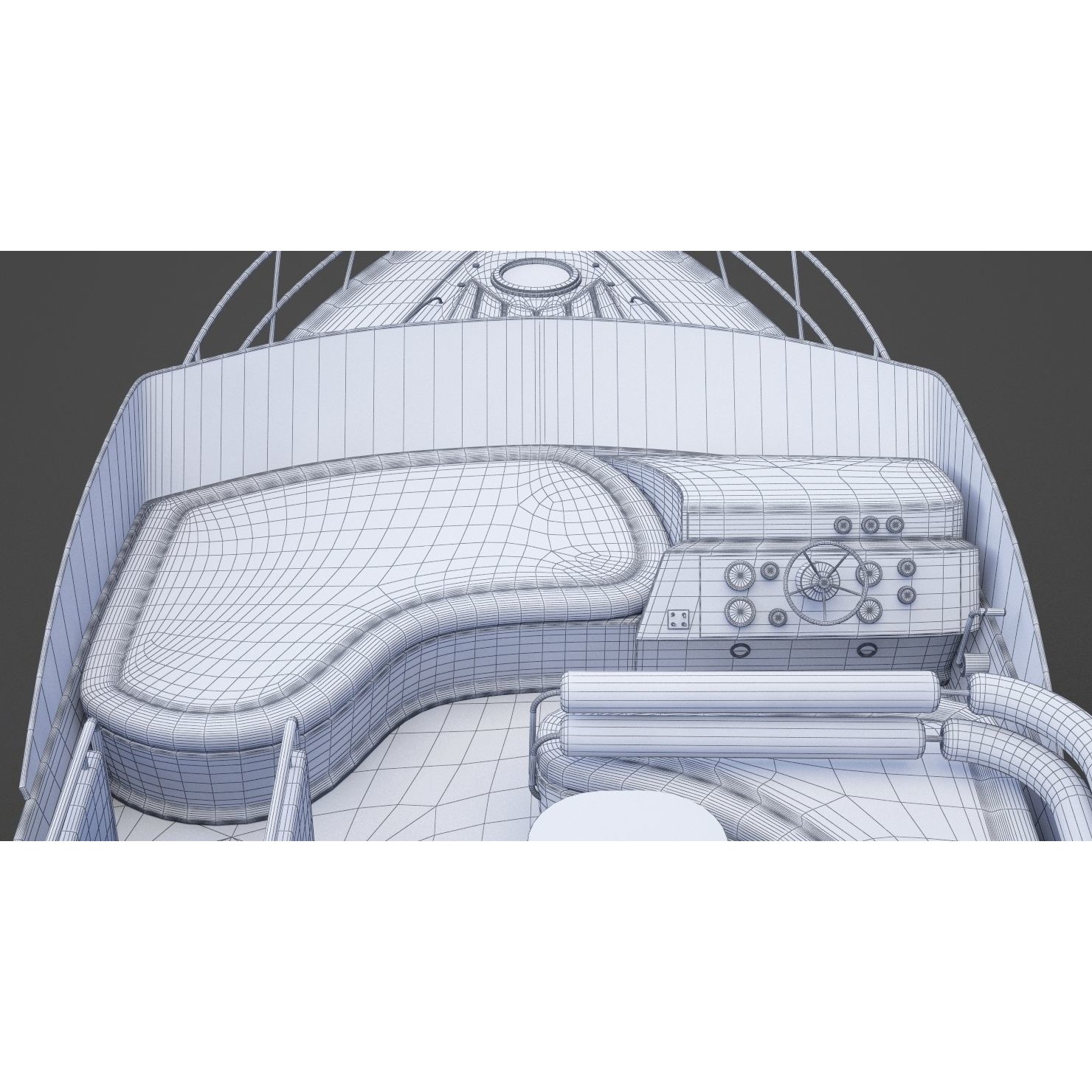 Photorealistic Yacht - Ready-to-Render 3D Model - View 26