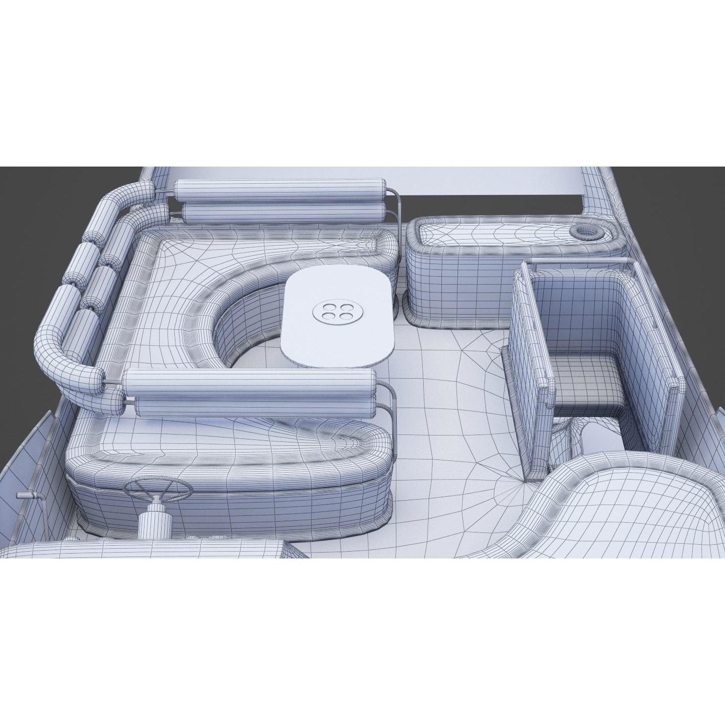 Photorealistic Yacht - Ready-to-Render 3D Model - View 27