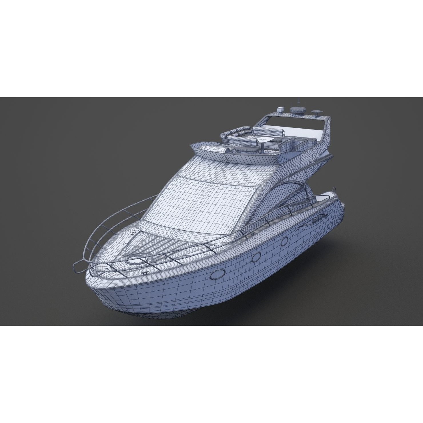 Photorealistic Yacht - Ready-to-Render 3D Model - View 32