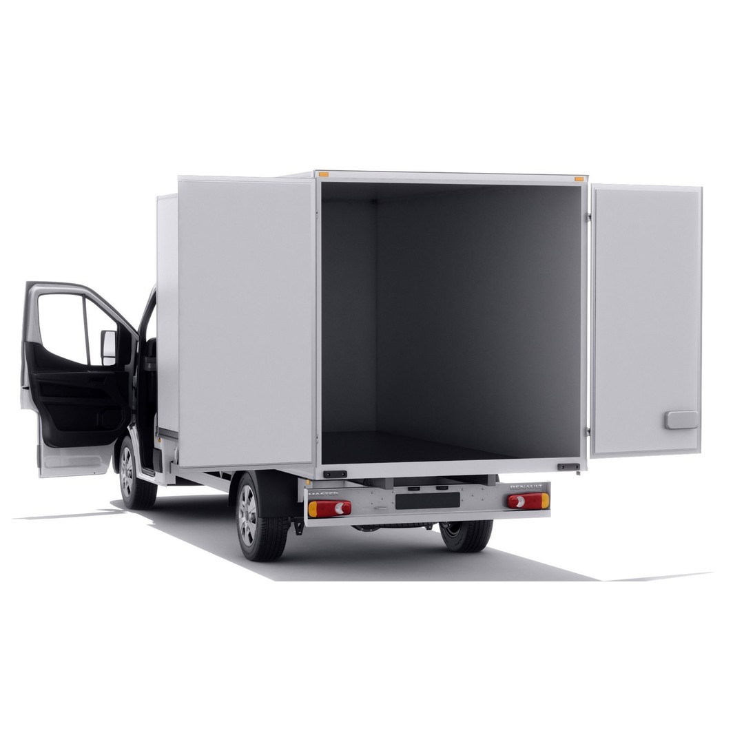 Renault Master Box Truck 2024 3D Model – Detailed Interior & Exterior, FBX/OBJ - View 21