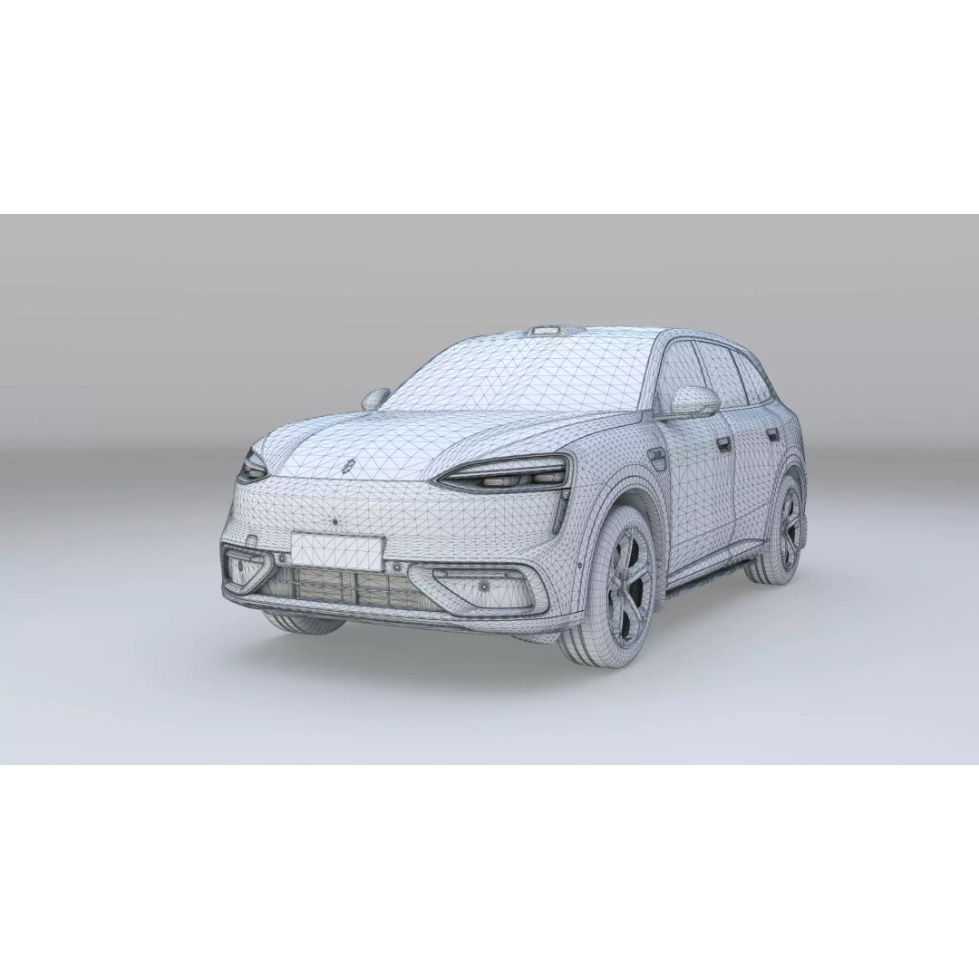 2026 HUAWEI HIMA AITO M6 Ultra 3D Model – SUV with Interior, FBX, PBR - View 17
