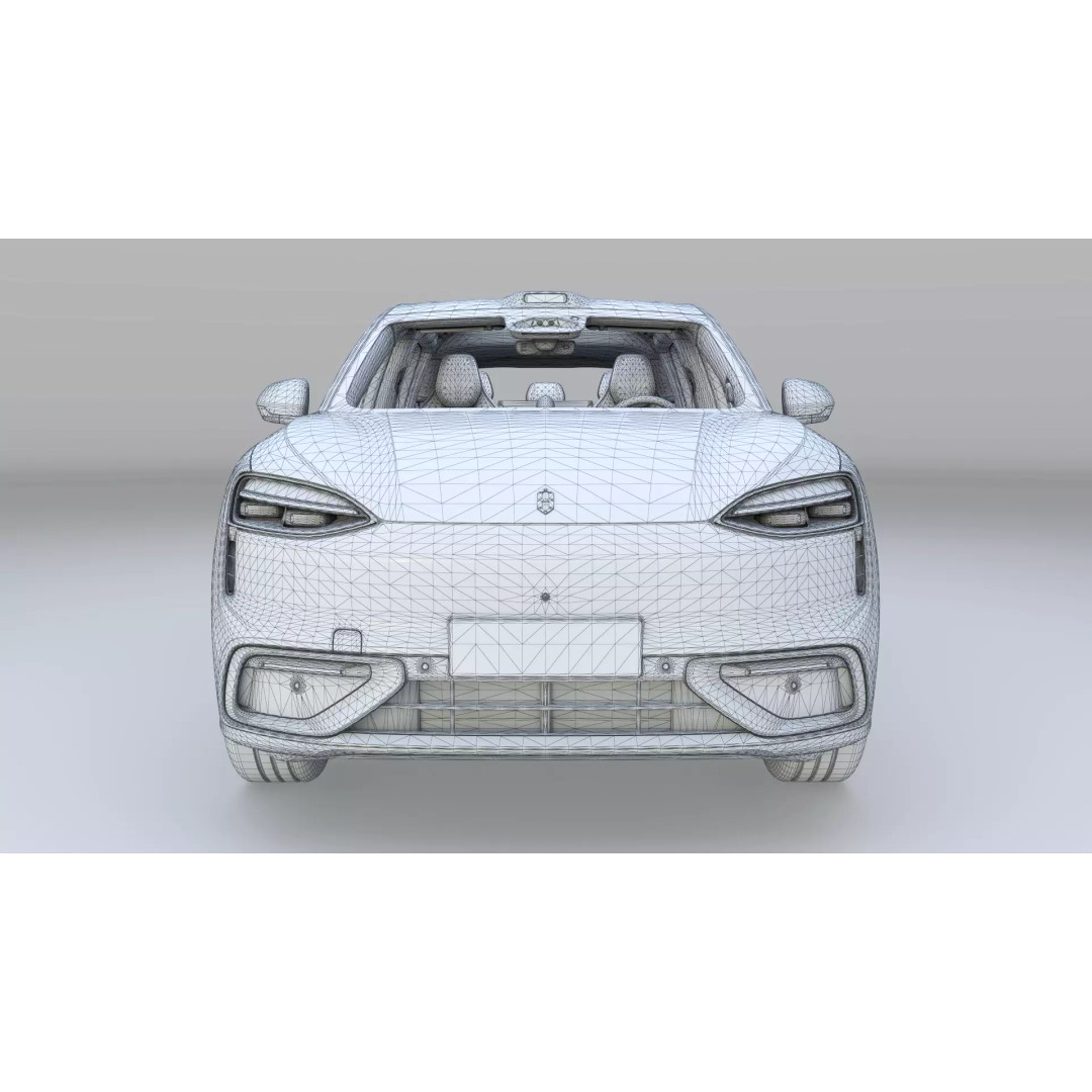 2026 HUAWEI HIMA AITO M6 Ultra 3D Model – SUV with Interior, FBX, PBR - View 19