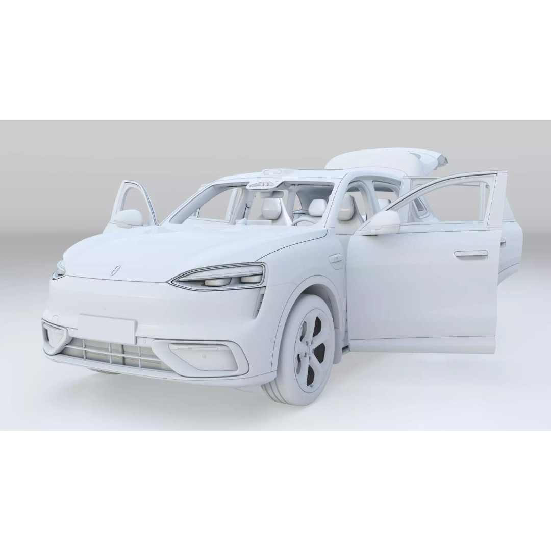 2026 HUAWEI HIMA AITO M6 Ultra 3D Model – SUV with Interior, FBX, PBR - View 20