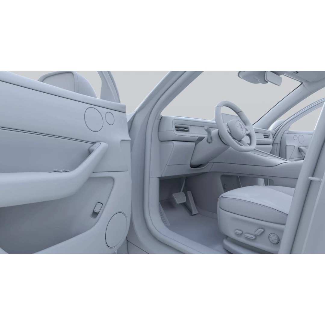 2026 HUAWEI HIMA AITO M6 Ultra 3D Model – SUV with Interior, FBX, PBR - View 22