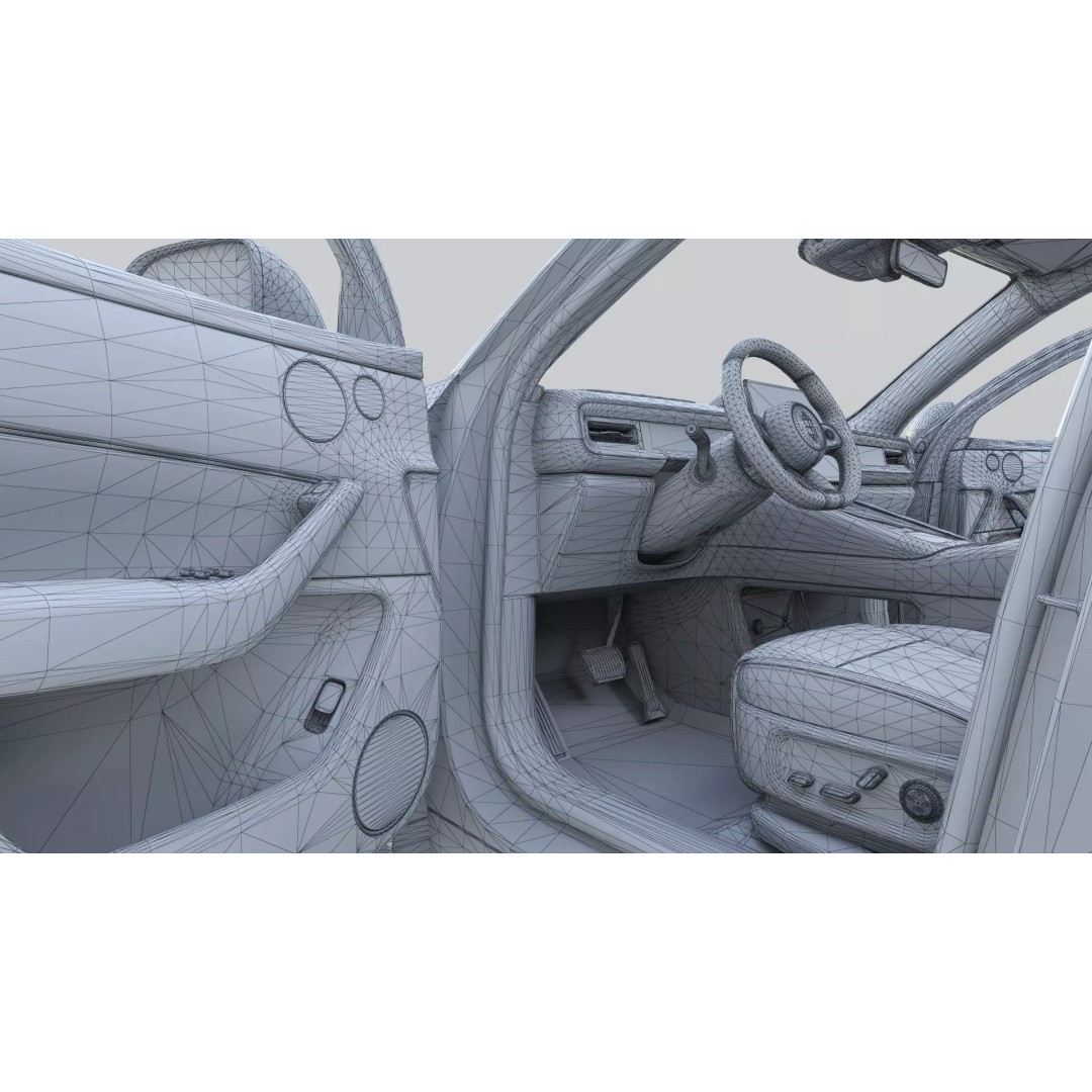 2026 HUAWEI HIMA AITO M6 Ultra 3D Model – SUV with Interior, FBX, PBR - View 23