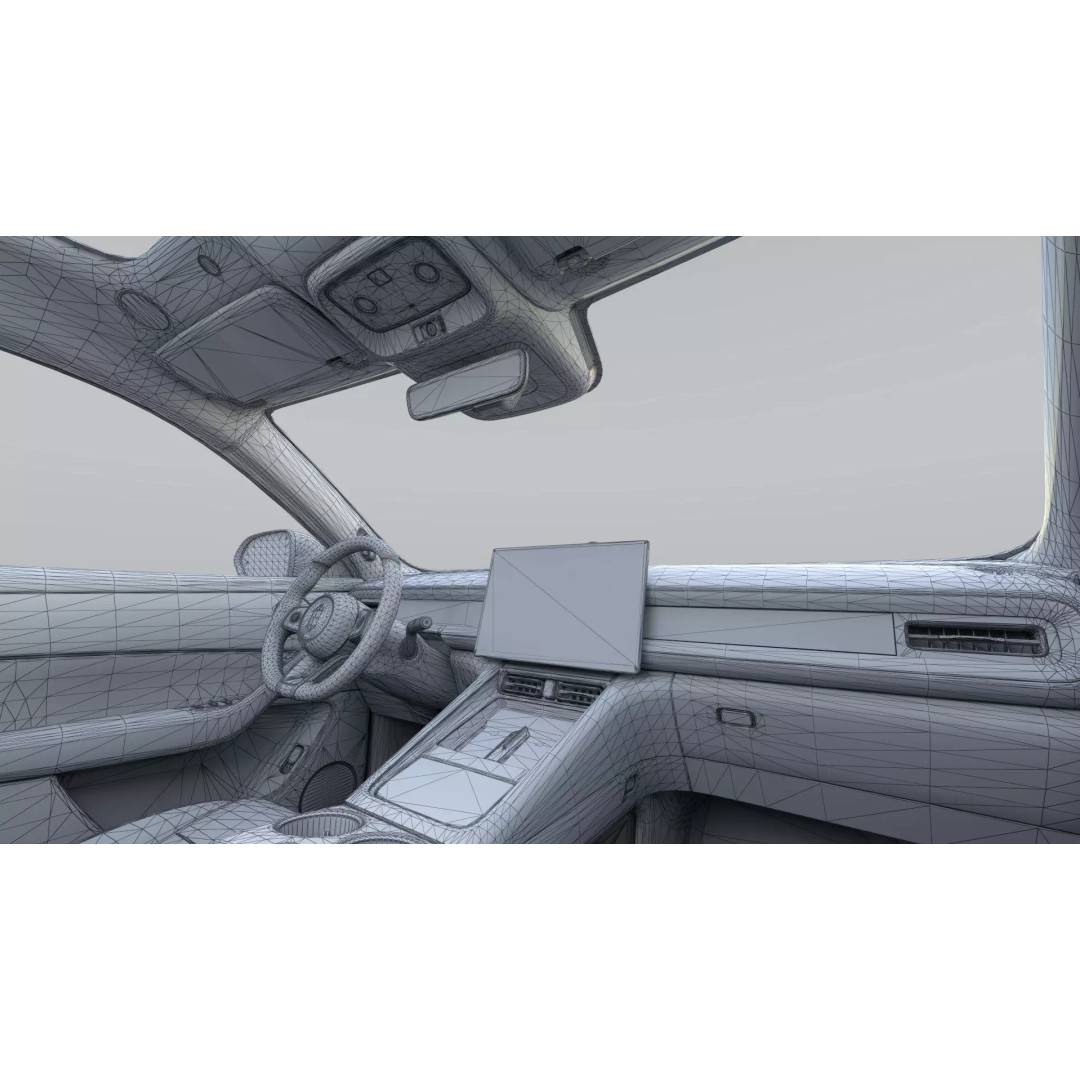 2026 HUAWEI HIMA AITO M6 Ultra 3D Model – SUV with Interior, FBX, PBR - View 25