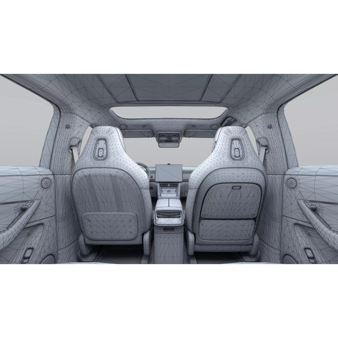 2026 HUAWEI HIMA AITO M6 Ultra 3D Model – SUV with Interior, FBX, PBR - View 27