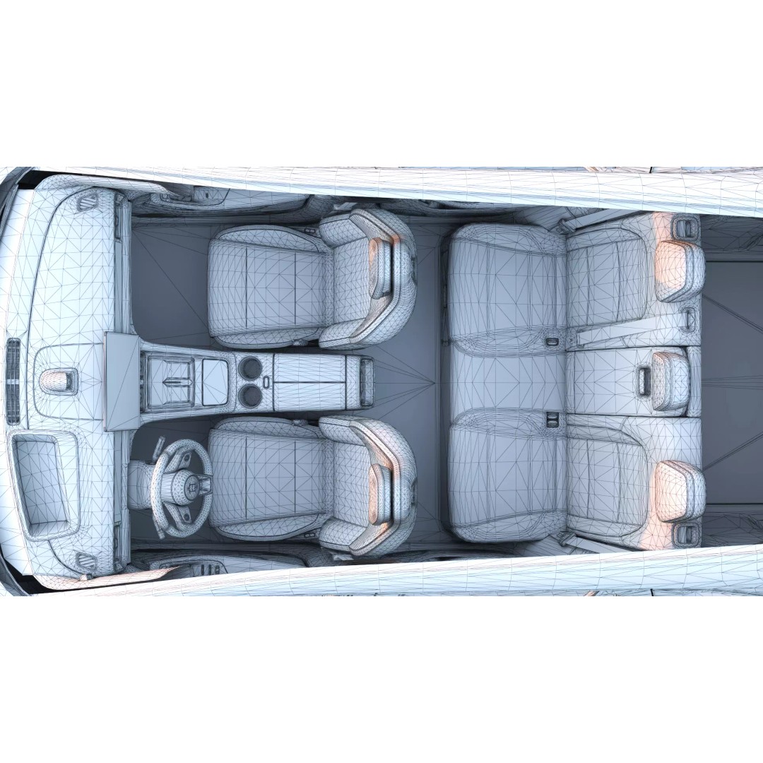 2026 HUAWEI HIMA AITO M6 Ultra 3D Model – SUV with Interior, FBX, PBR - View 29