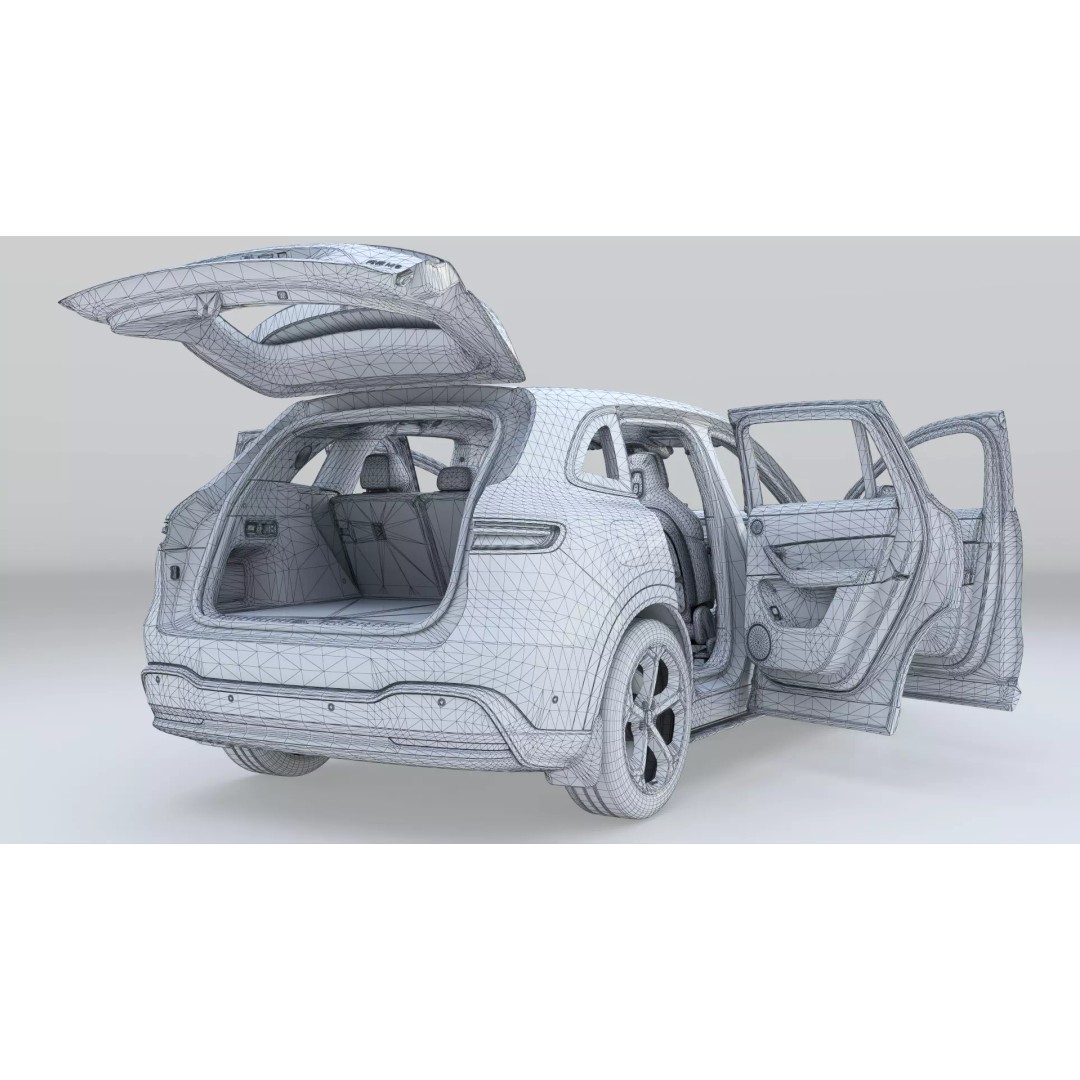2026 HUAWEI HIMA AITO M6 Ultra 3D Model – SUV with Interior, FBX, PBR - View 31