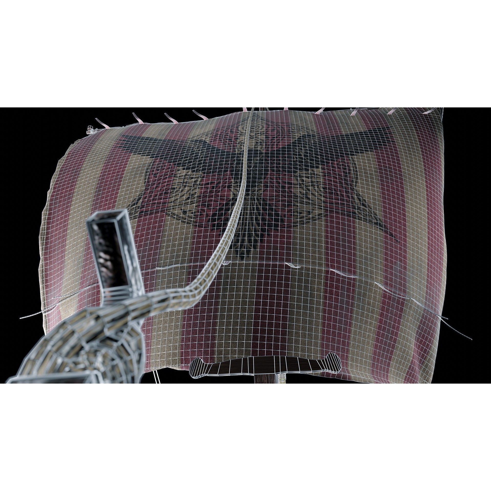 Viking Boat - Game-Ready 3D Model