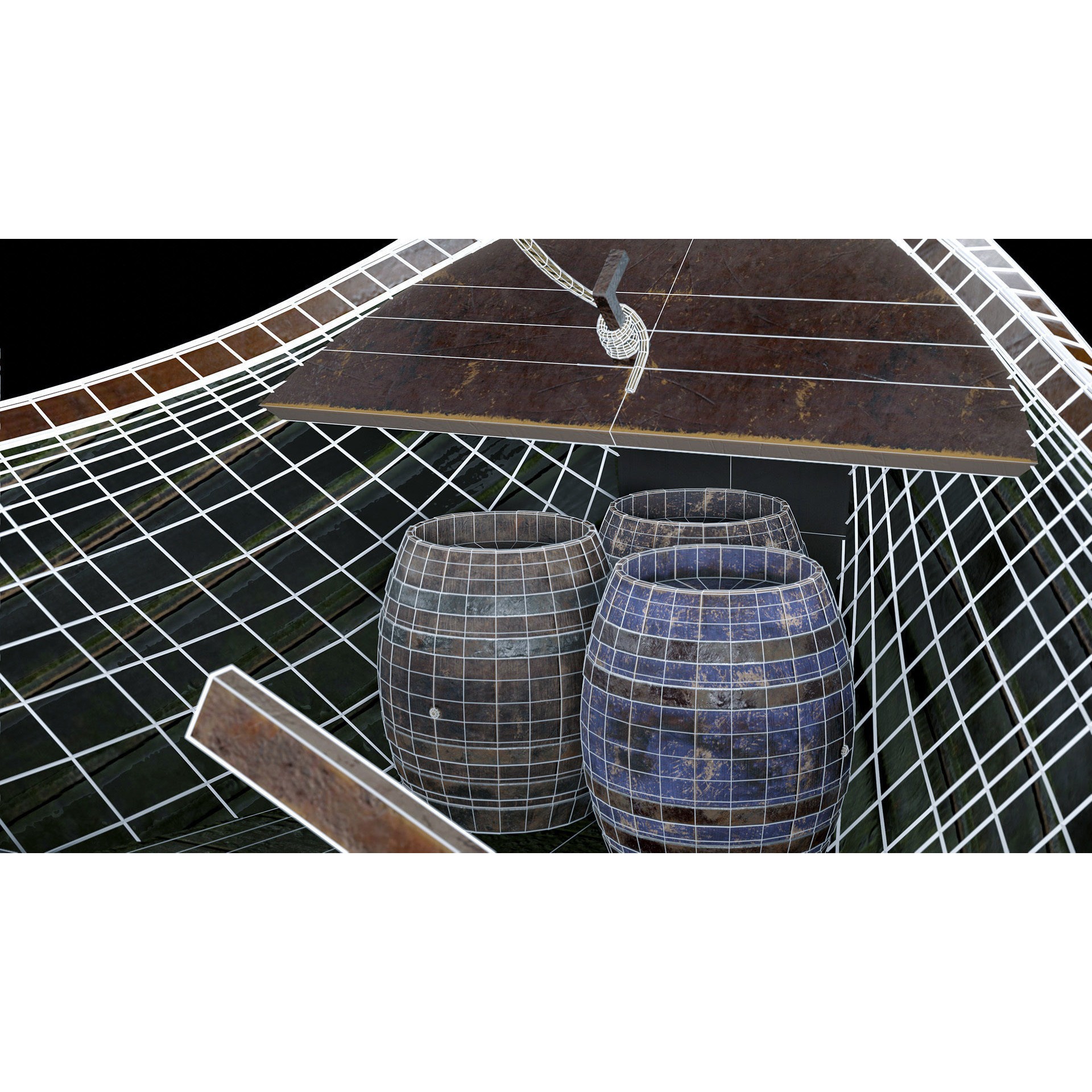 Viking Boat - Game-Ready 3D Model - View 14