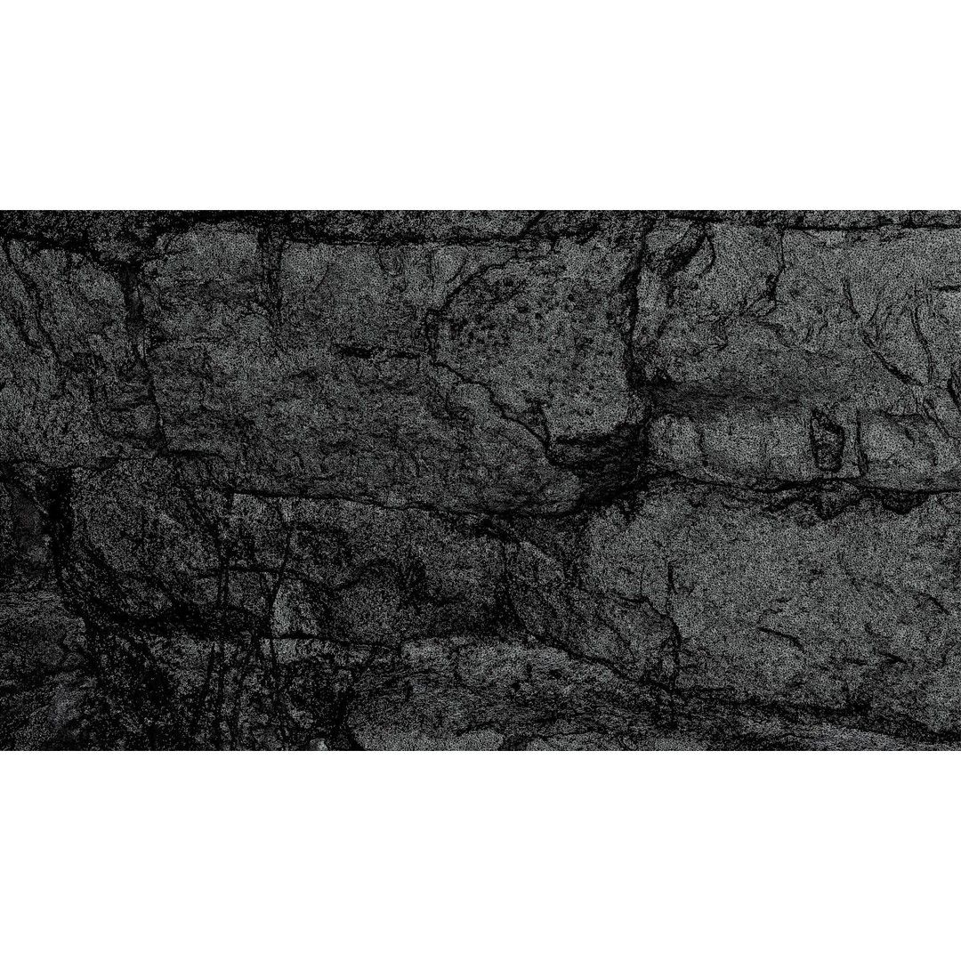 Jimen Stone Wall 3D Model – High Res Retainer Wall Asset, OBJ - View 12