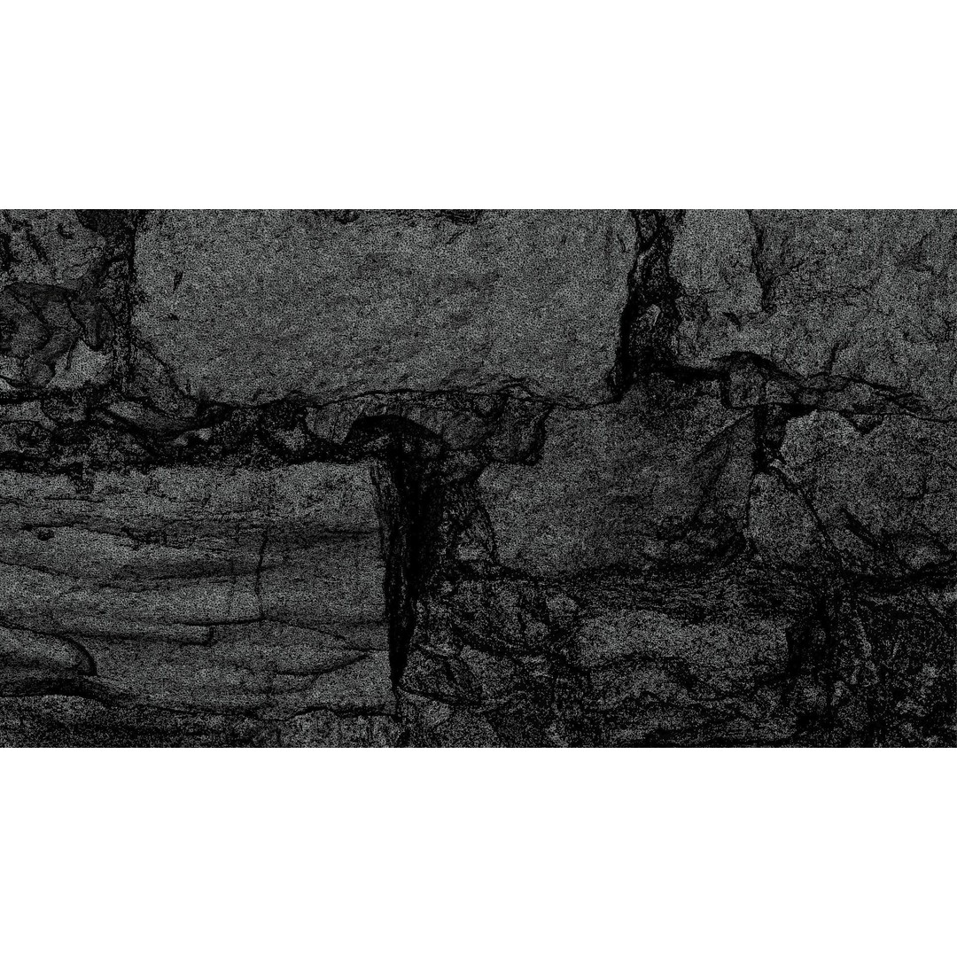 Jimen Stone Wall 3D Model – High Res Retainer Wall Asset, OBJ - View 14
