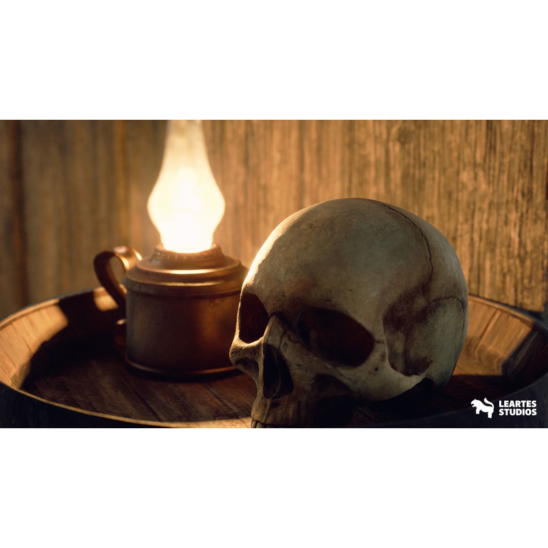 Pirate Tavern 3D Model – Low Poly Game Ready Asset, FBX, PBR - View 13