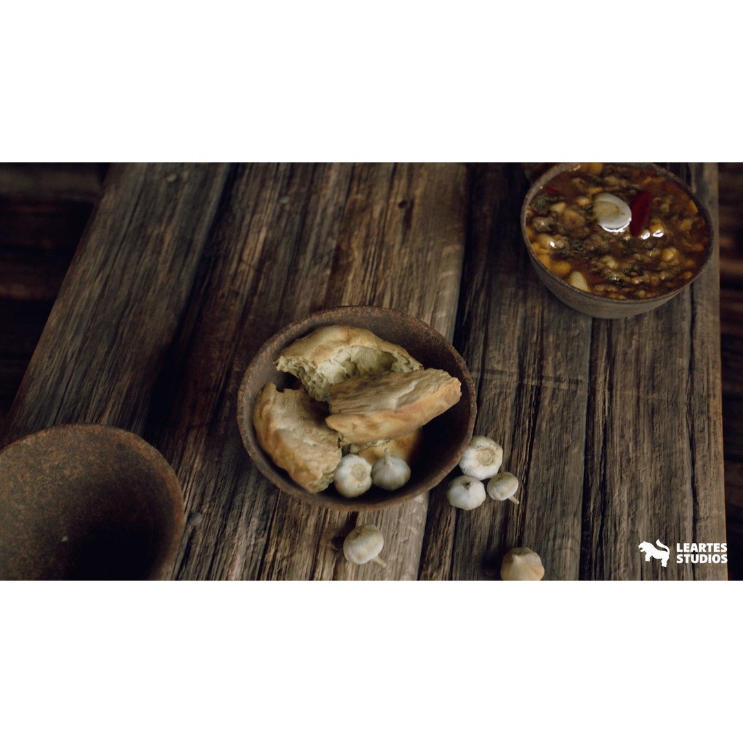 Pirate Tavern 3D Model – Low Poly Game Ready Asset, FBX, PBR - View 9