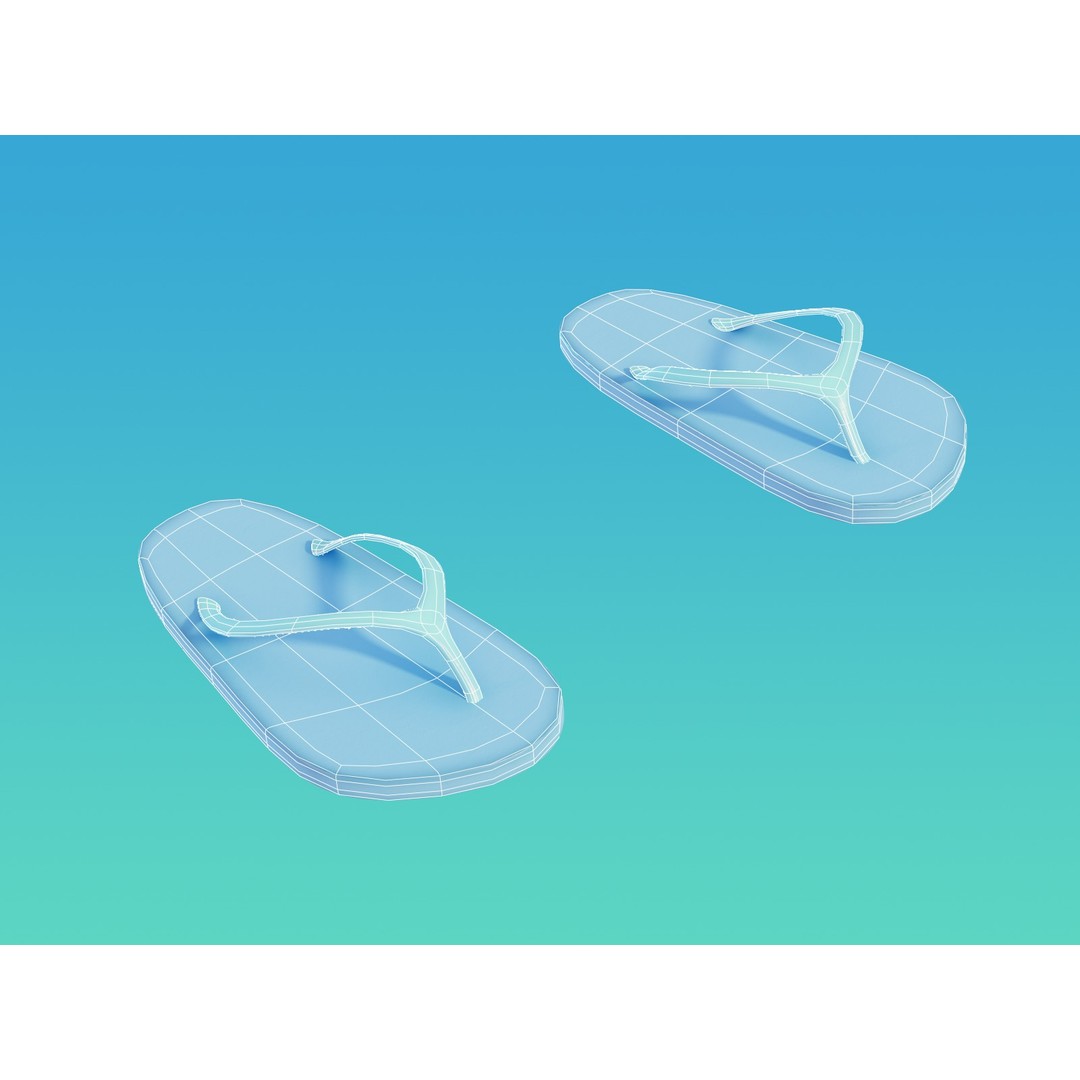Summer Beach Props 3D Model – Cartoon Style, PBR Textures, FBX - View 18