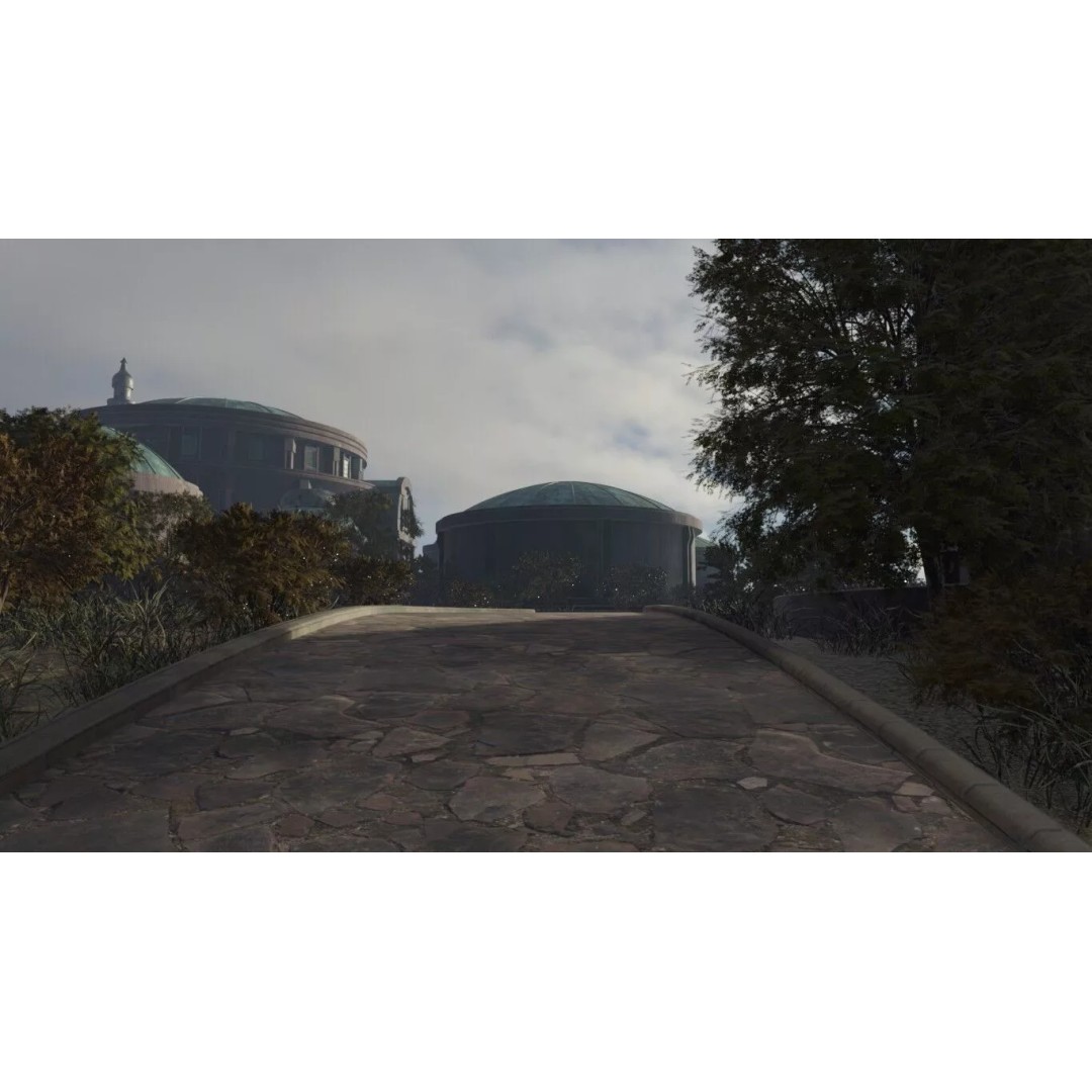 Futuristic Village 3D Model – Sci-Fi Cityscape with PBR Textures