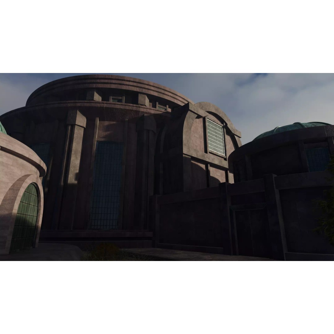 Futuristic Village 3D Model – Sci-Fi Cityscape with PBR Textures - View 11