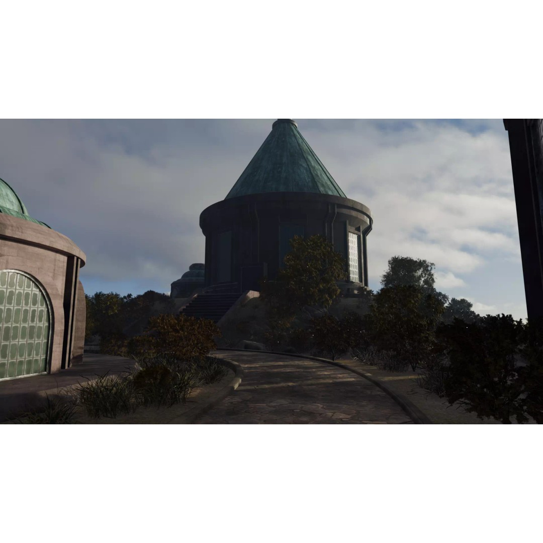 Futuristic Village 3D Model – Sci-Fi Cityscape with PBR Textures - View 14