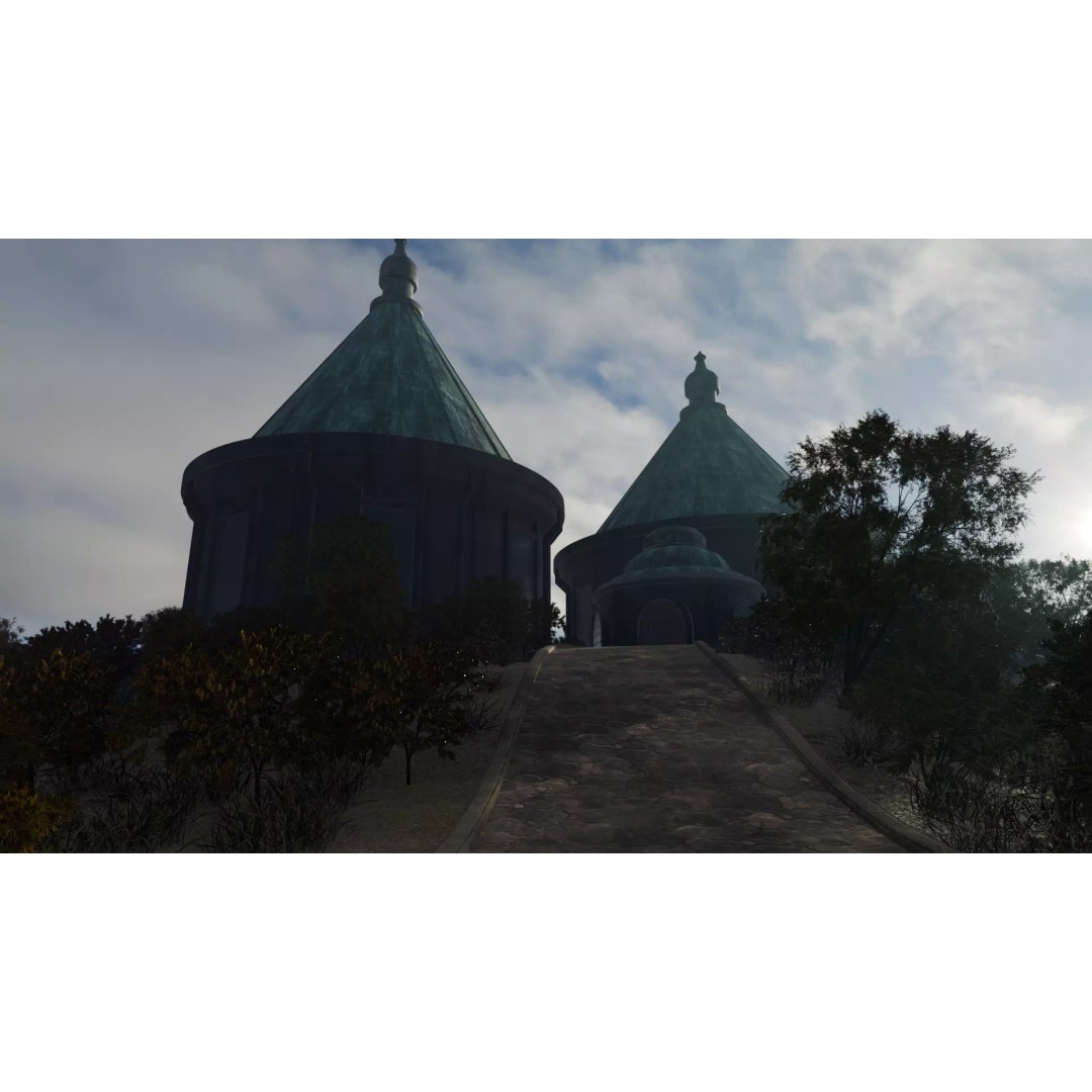 Futuristic Village 3D Model – Sci-Fi Cityscape with PBR Textures - View 15