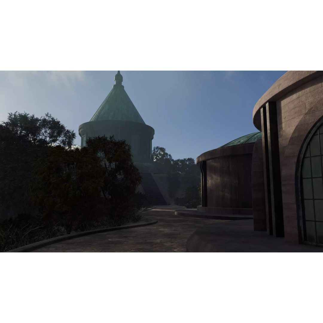 Futuristic Village 3D Model – Sci-Fi Cityscape with PBR Textures - View 9