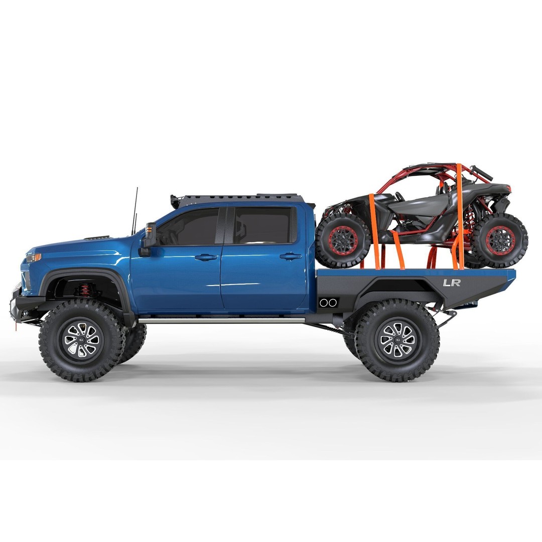 2023 Chevy Silverado 2500HD 3D Model – High Poly Game Asset, FBX, OBJ - View 3