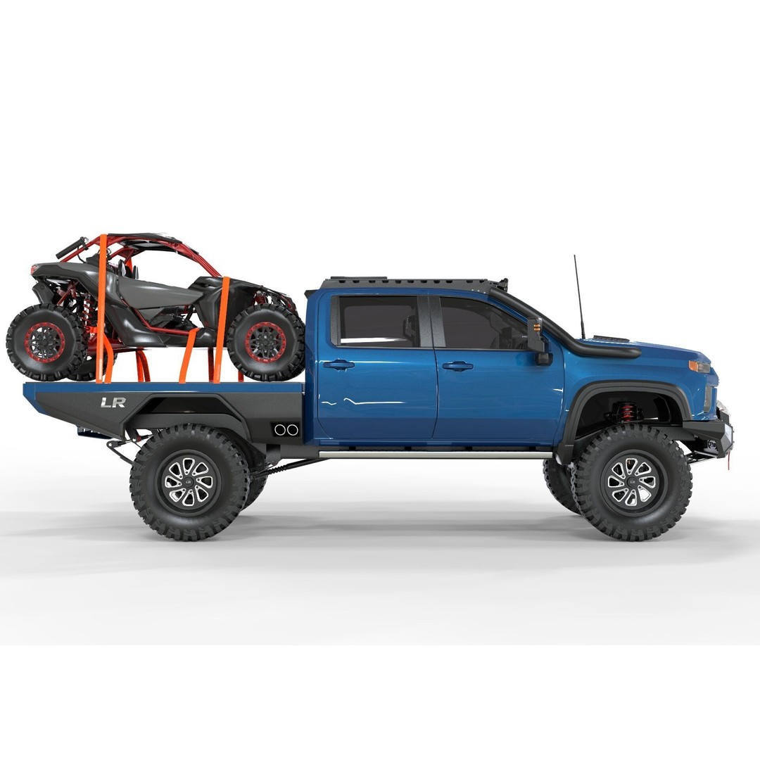2023 Chevy Silverado 2500HD 3D Model – High Poly Game Asset, FBX, OBJ - View 4