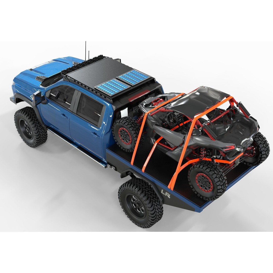 2023 Chevy Silverado 2500HD 3D Model – High Poly Game Asset, FBX, OBJ - View 7