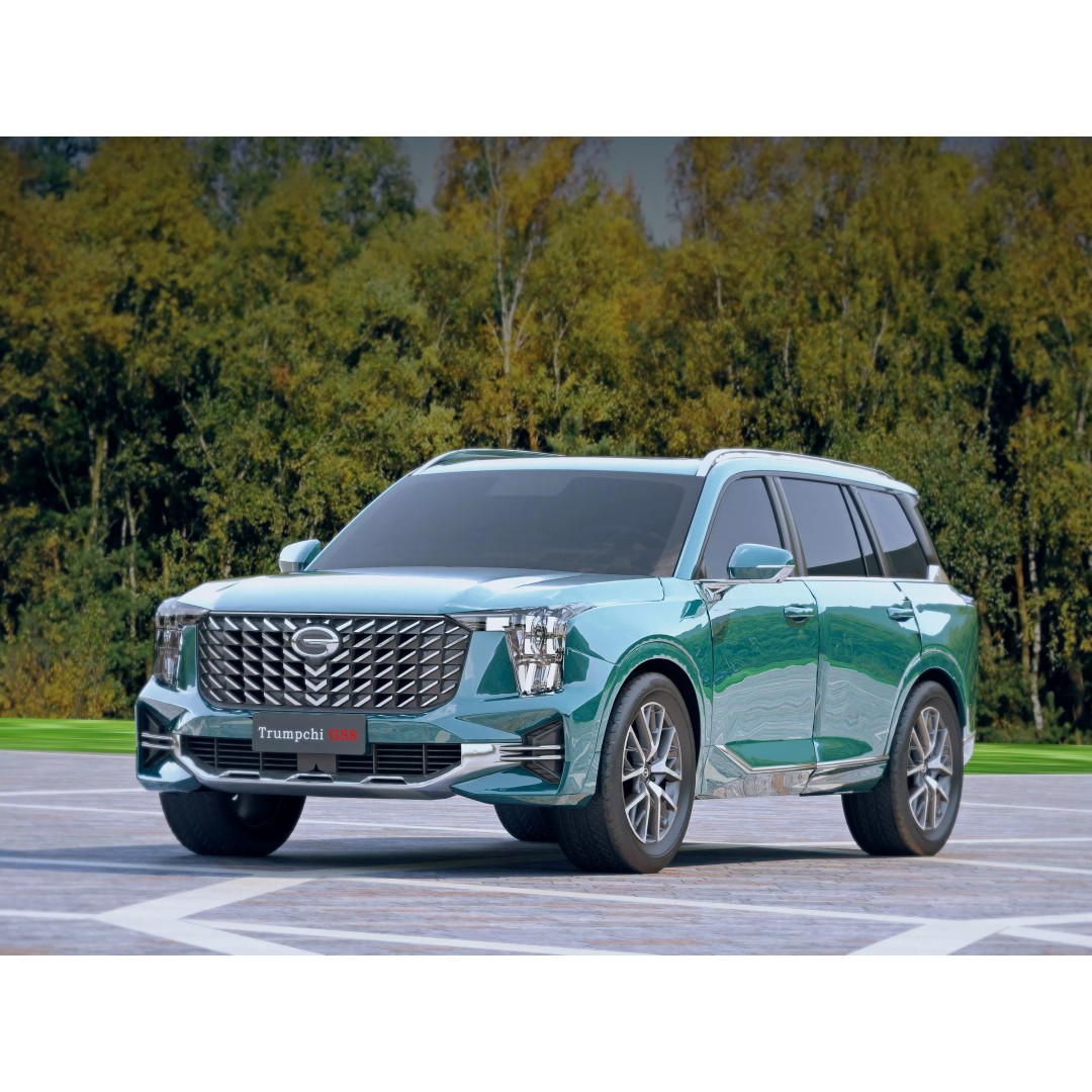 Trumpchi GS8 3D Model – Luxury SUV with Unique Grille Designs, FBX, OBJ - View 2