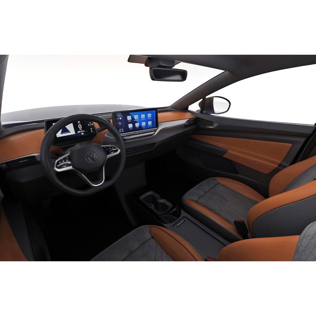 Volkswagen ID4 3D Model – Detailed SUV Asset, FBX, OBJ, Blender - View 17