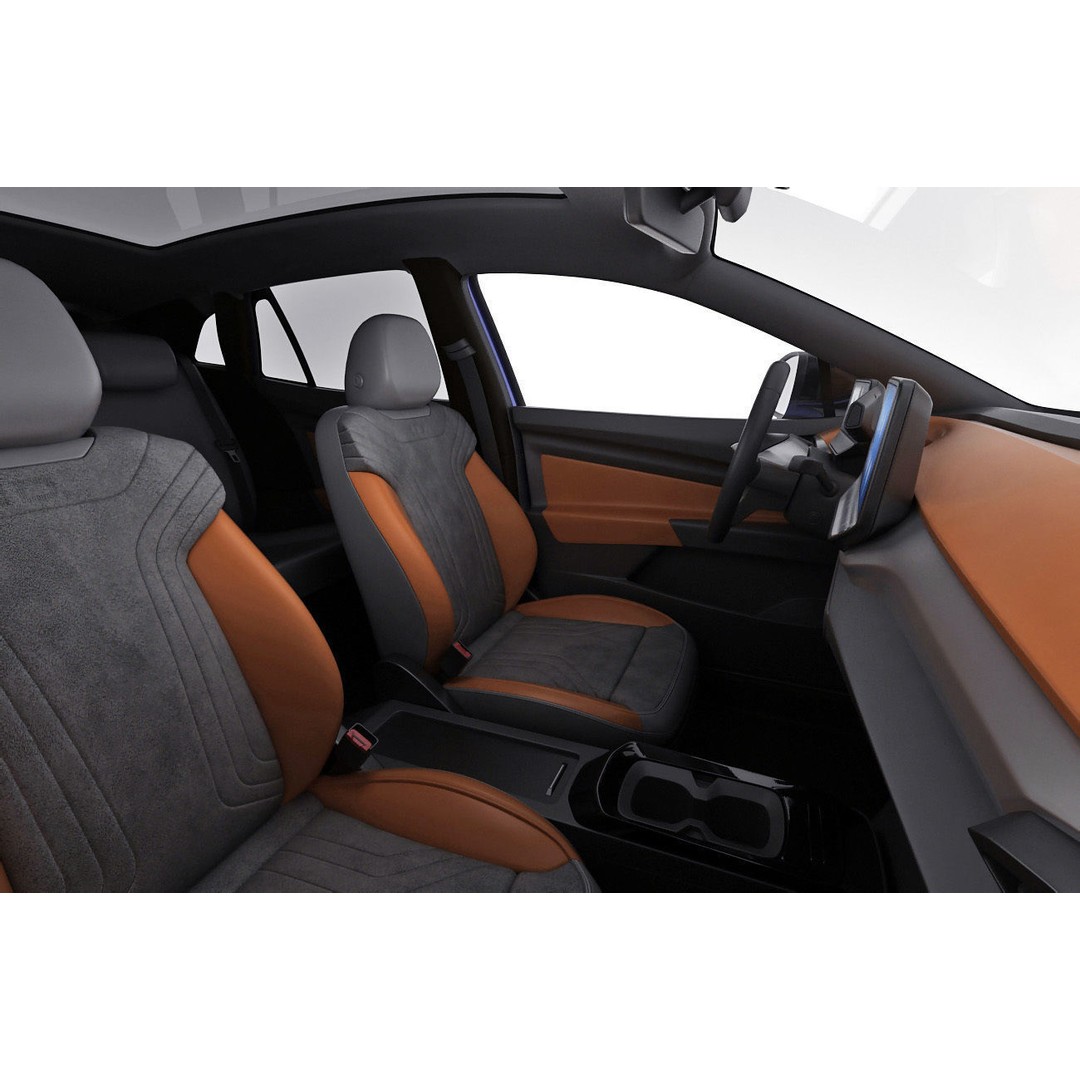 Volkswagen ID4 3D Model – Detailed SUV Asset, FBX, OBJ, Blender - View 18