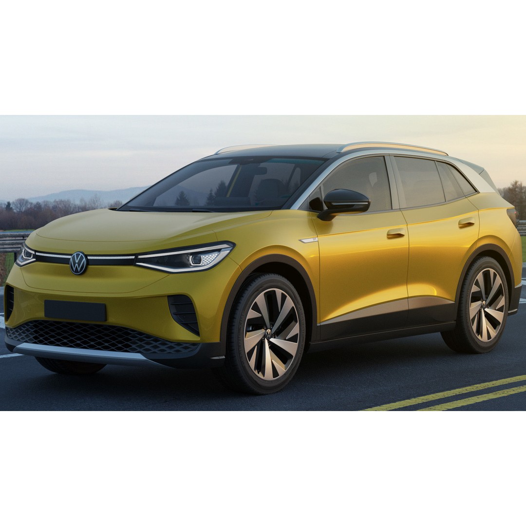 Volkswagen ID4 3D Model – Detailed SUV Asset, FBX, OBJ, Blender - View 19