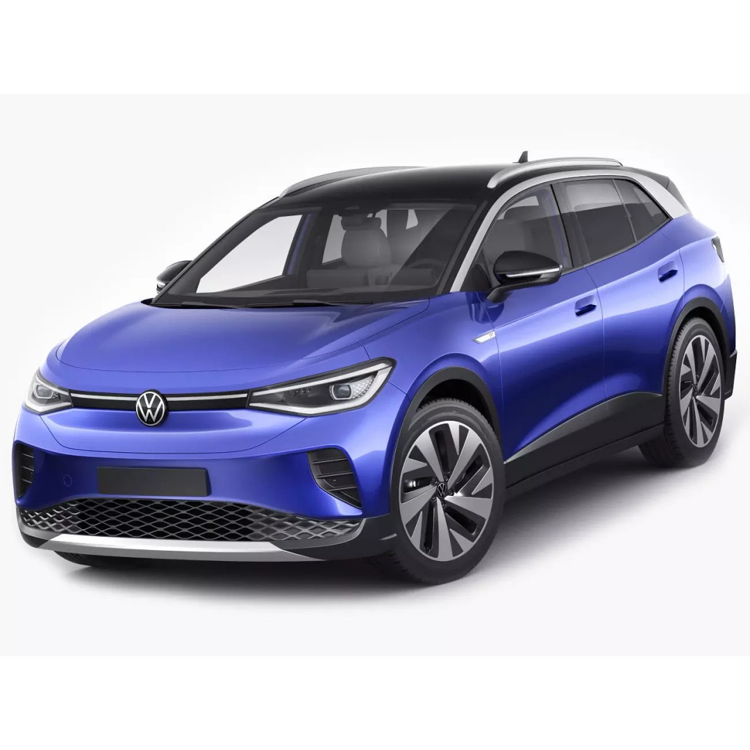 Volkswagen ID4 3D Model – Detailed SUV Asset, FBX, OBJ, Blender - View 2